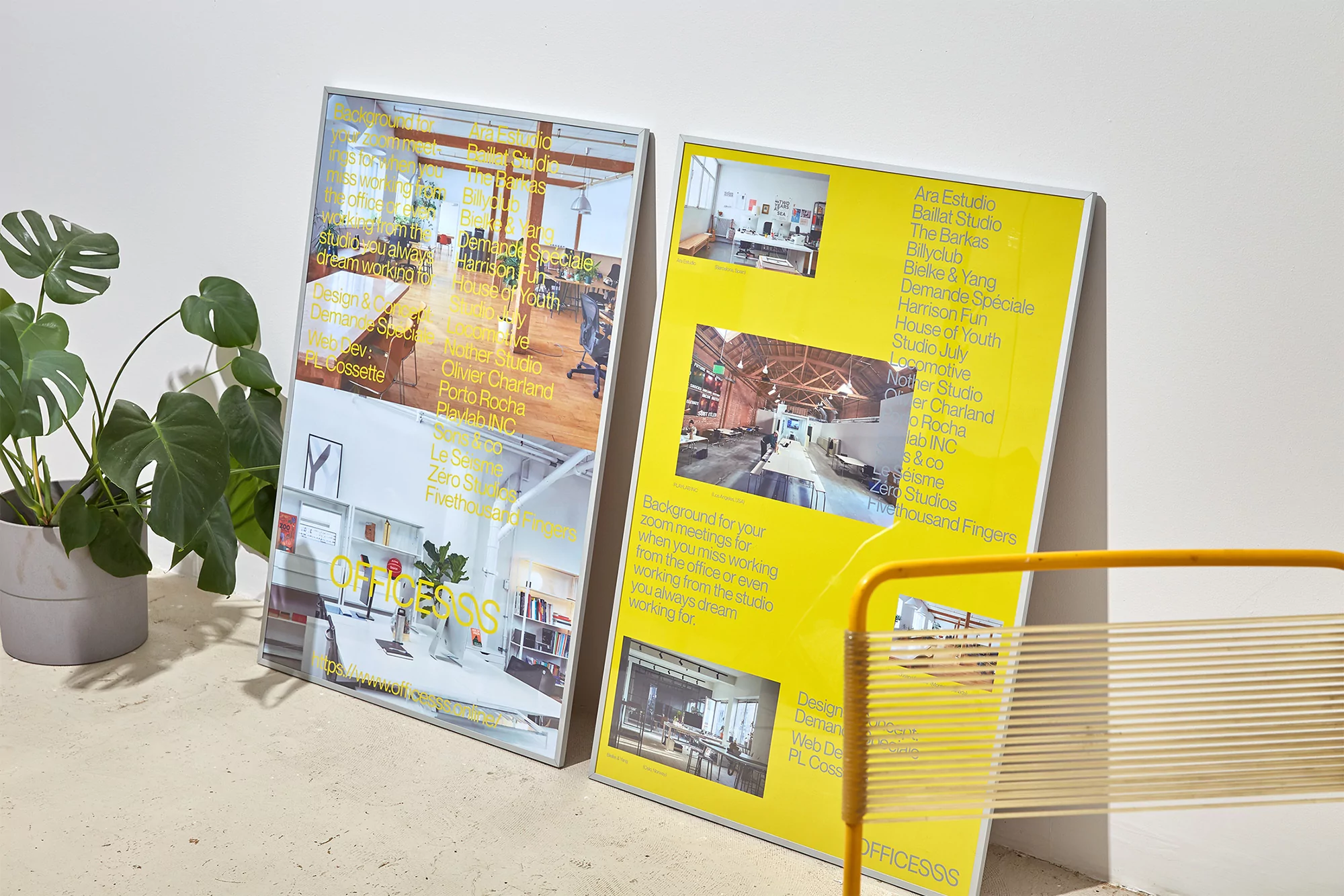 Ever wanted to work from another studio? Now, thanks to Demande Spéciale's Officesss, you can