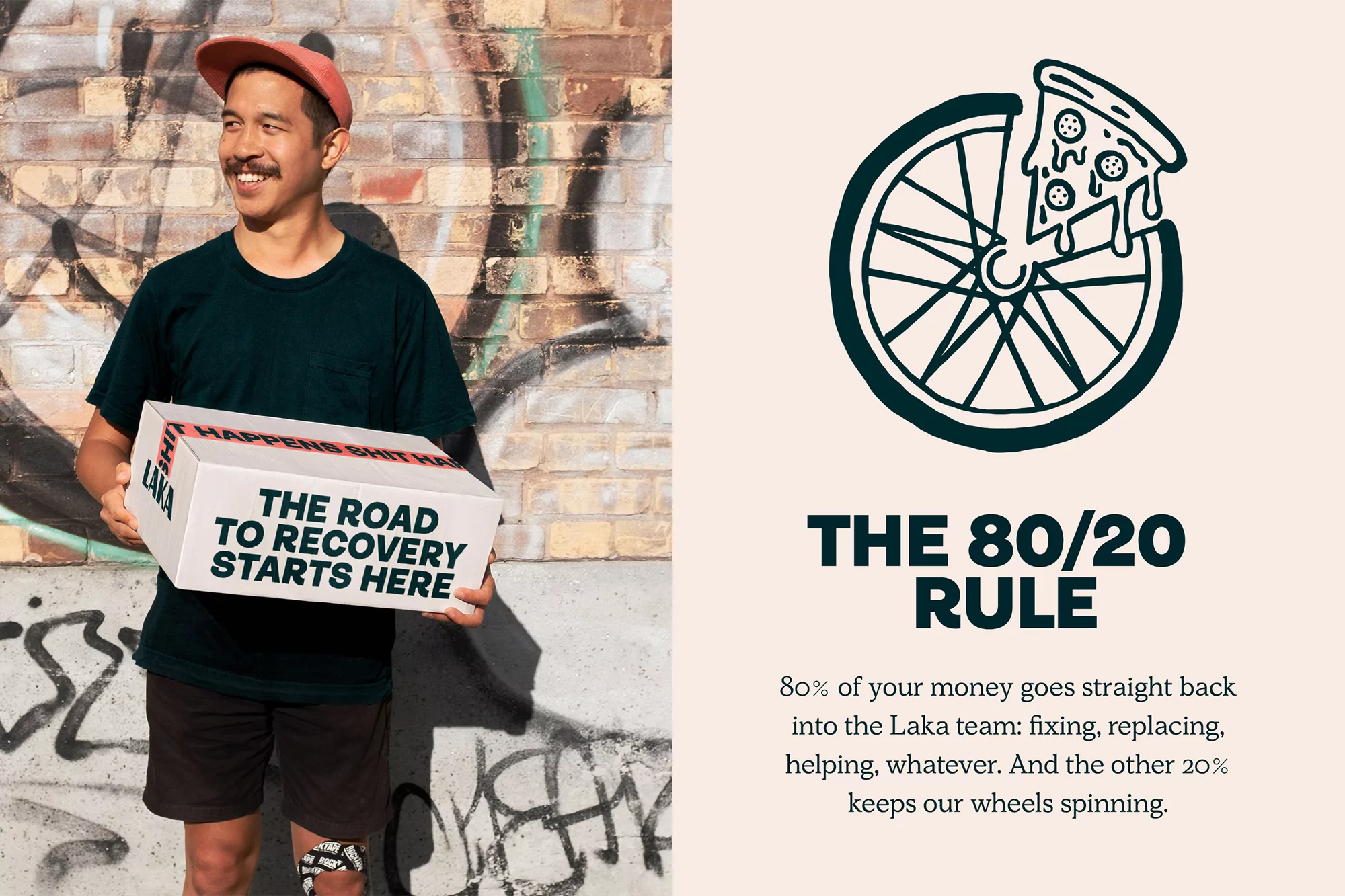 Ragged Edge creates an inclusive identity for community-powered cycling insurance provider Laka