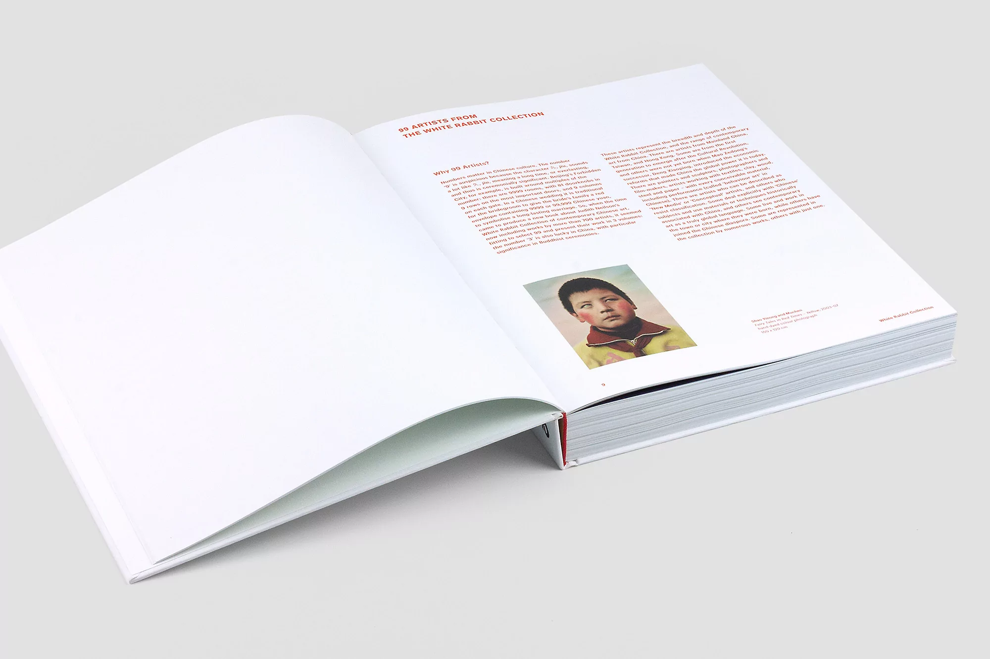 Printed in a run of 2475, no two copies of Toko’s contemporary Chinese art book are the same