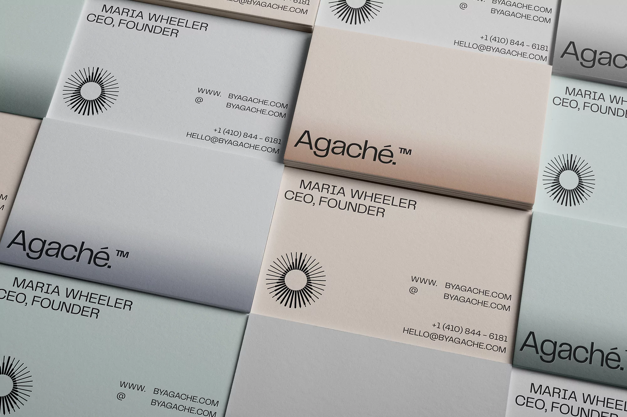 Alphamark brands Agaché, finding inspiration in the skincare brand's use of natural ingredients