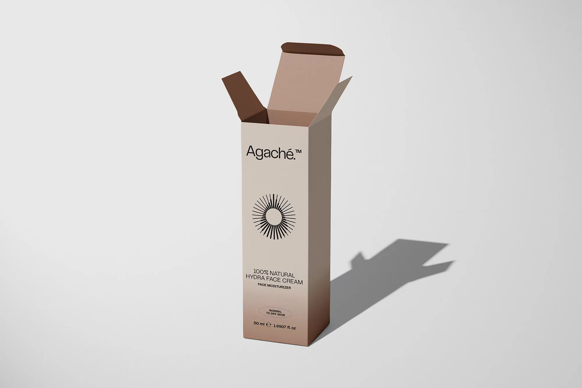 Alphamark brands Agaché, finding inspiration in the skincare brand's use of natural ingredients