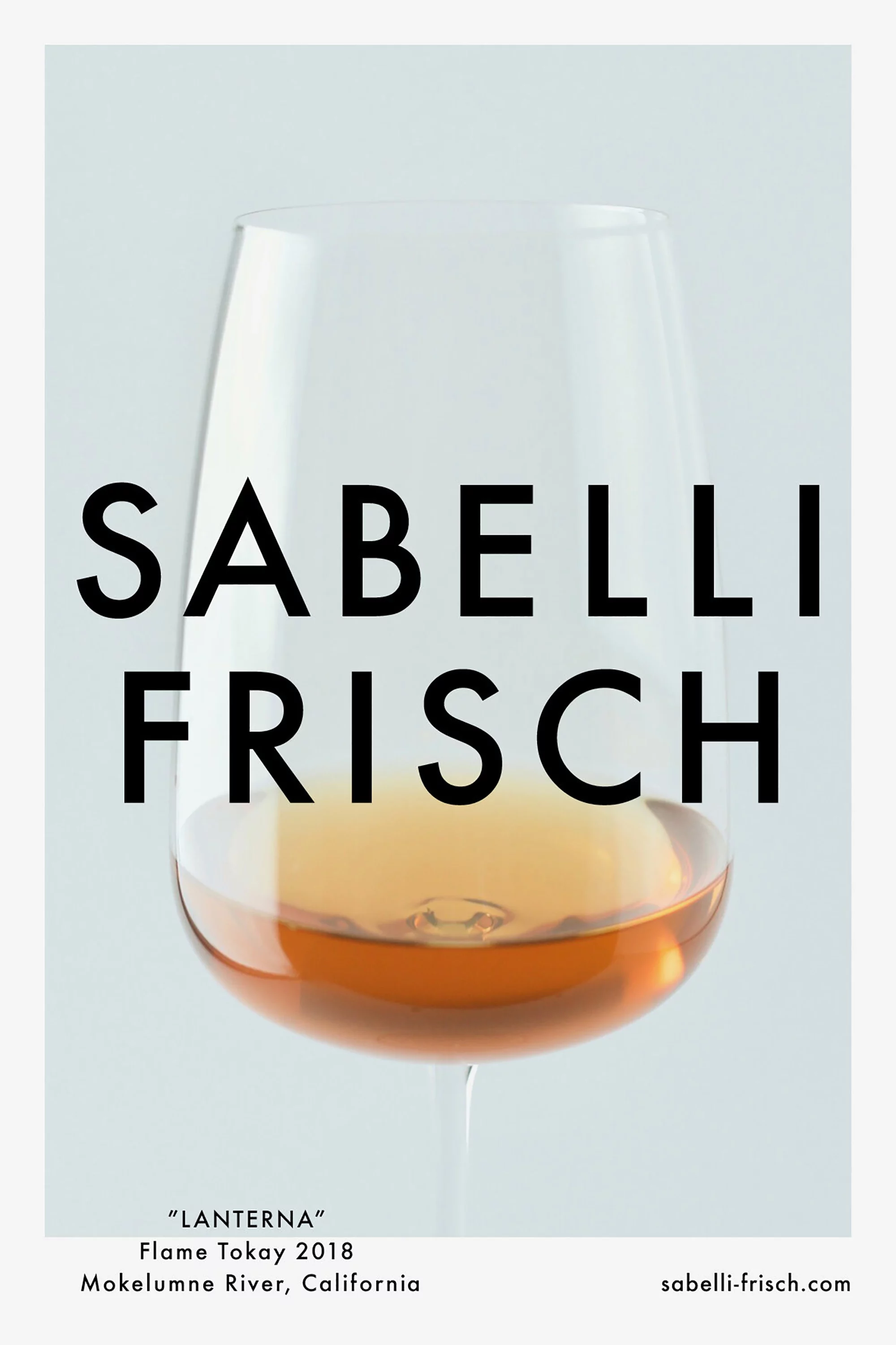 Daniel Carlsten creates an elegant identity system for Californian low-impact winery Sabelli-Frisch