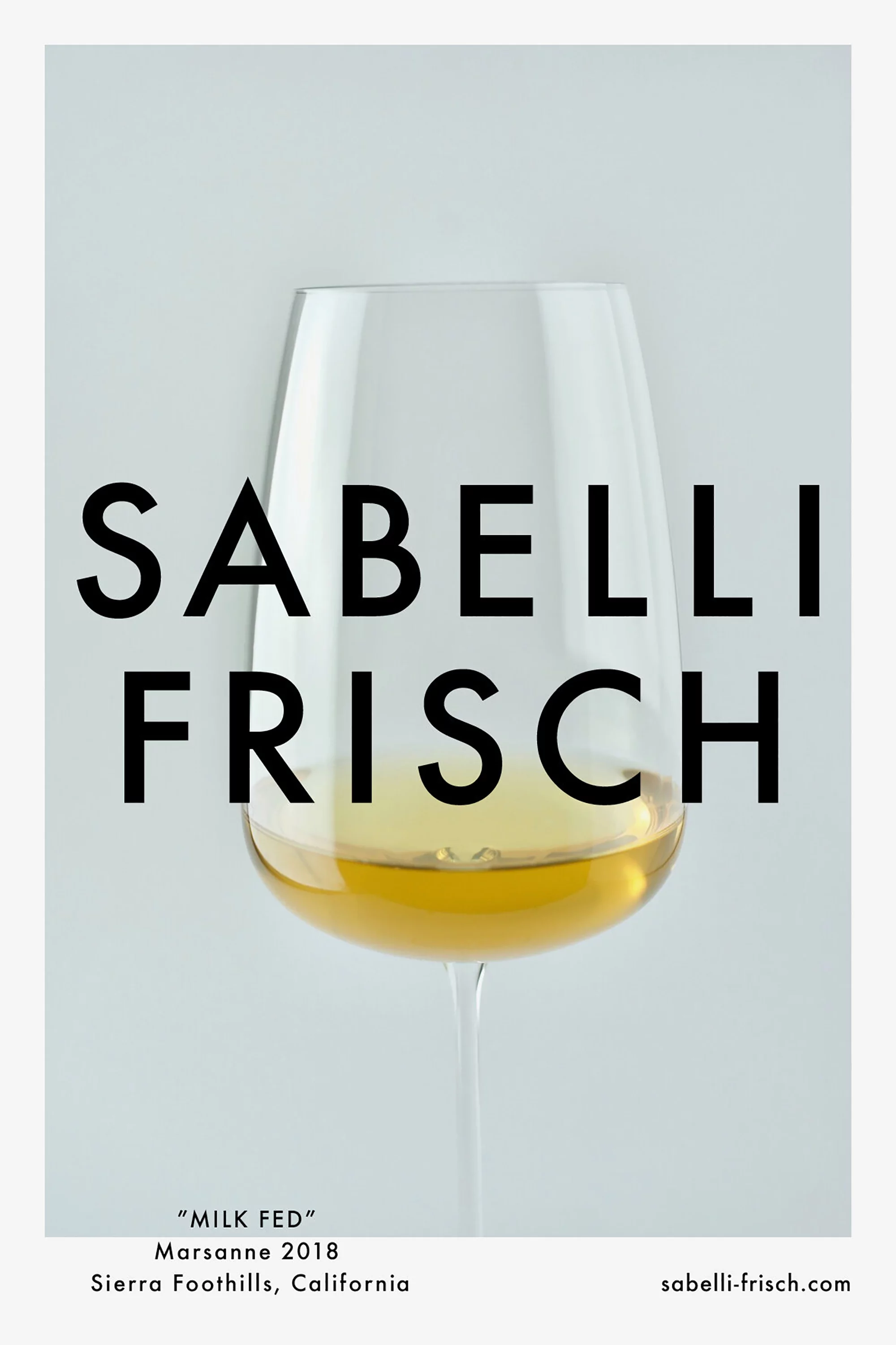 Daniel Carlsten creates an elegant identity system for Californian low-impact winery Sabelli-Frisch