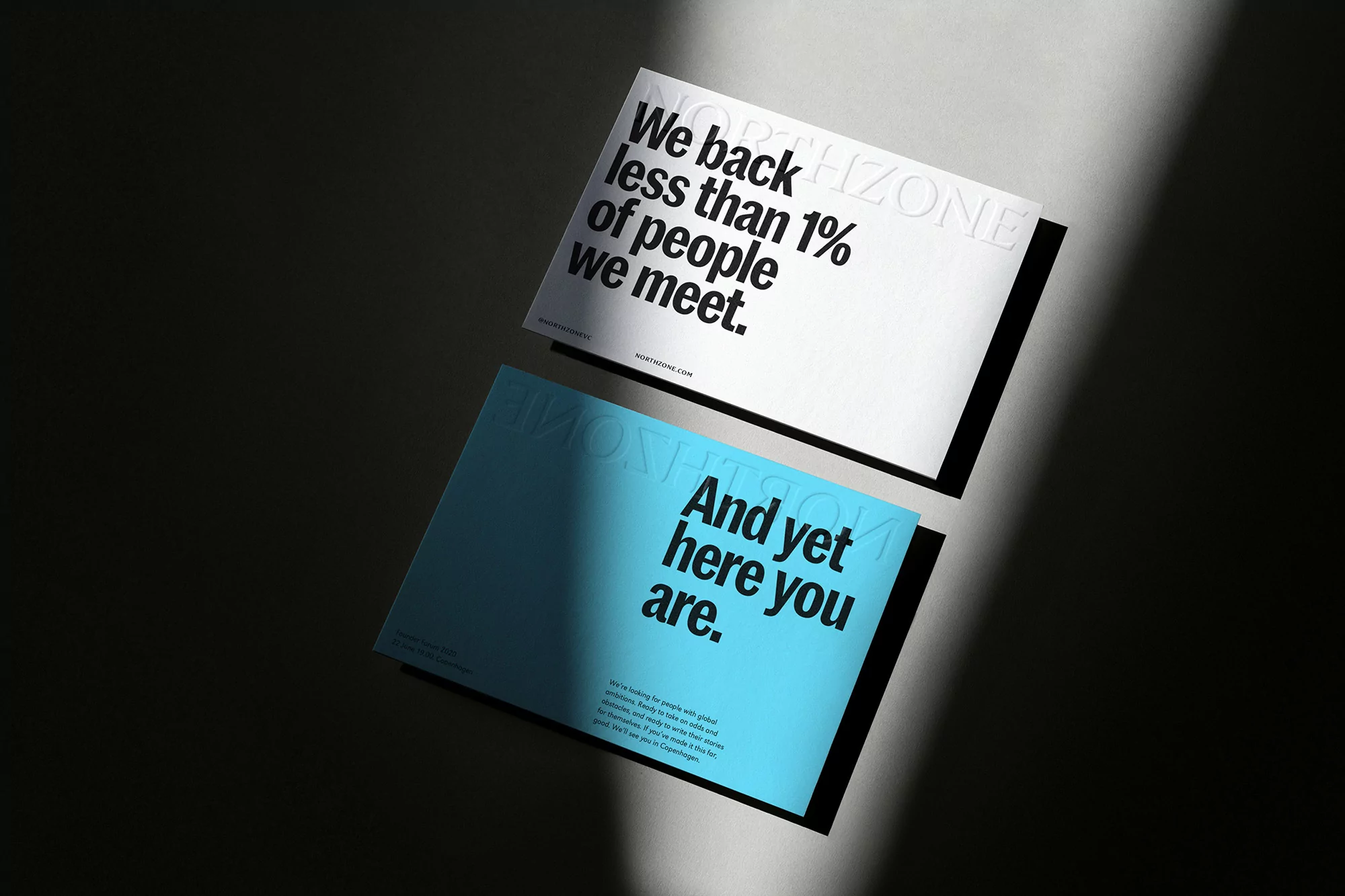 Ragged Edge rebrands venture capital fund Northzone, taking cues from classic editorial design