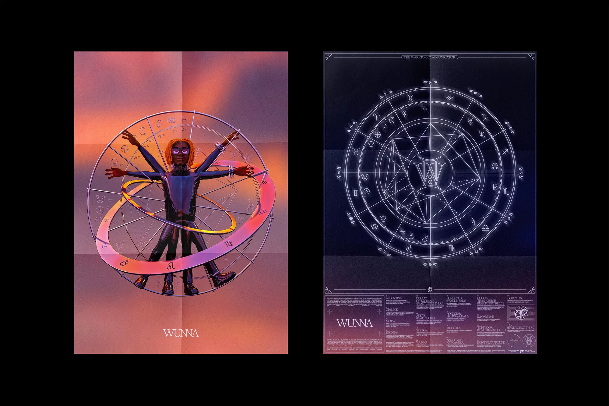 Tal Midyan transforms Gunna into the Vitruvian Man for the rapper’s second studio album?
