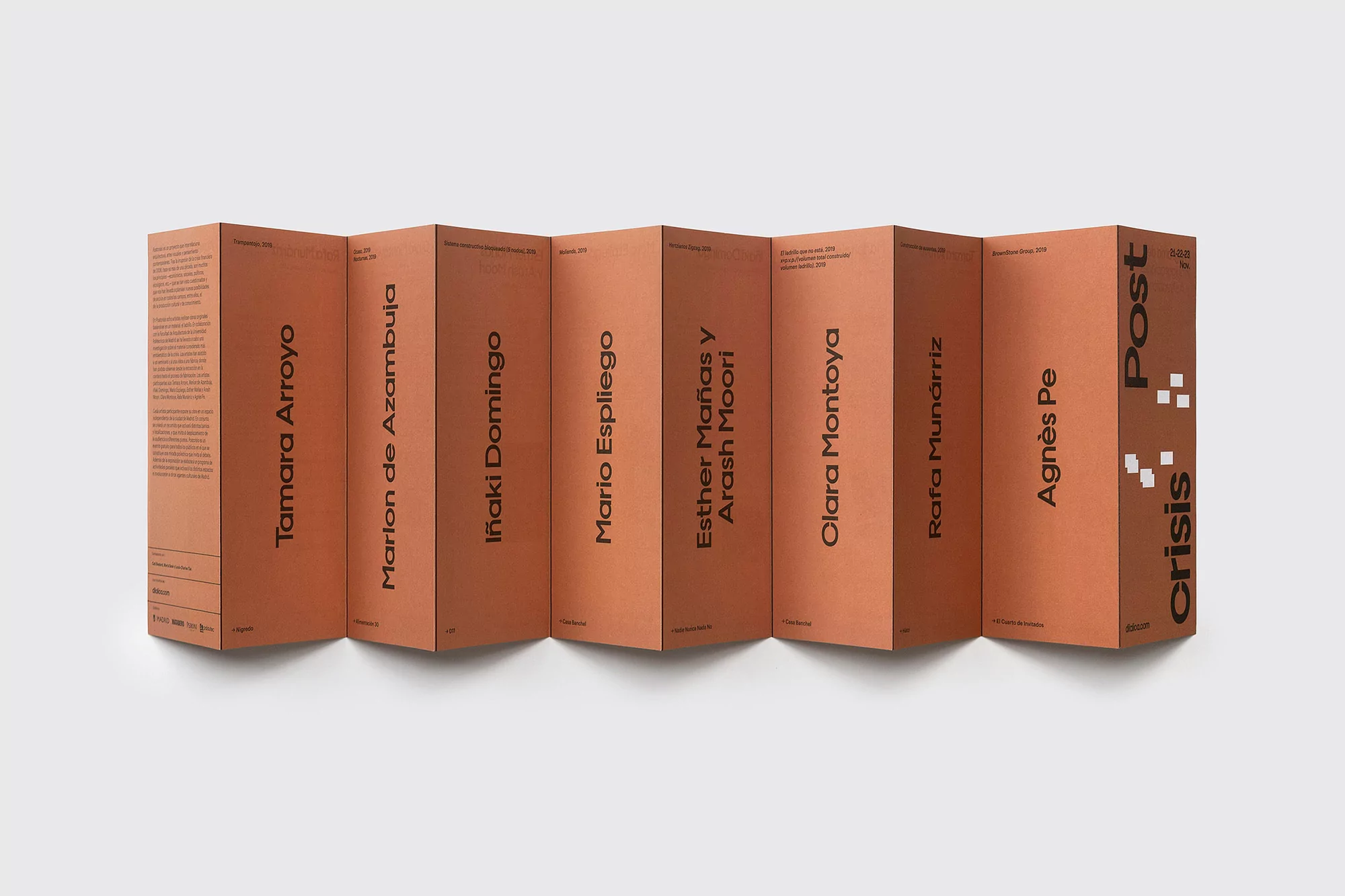Fase's identity for Postcrisis extends the event's connection between brick and Spain's Great Recession