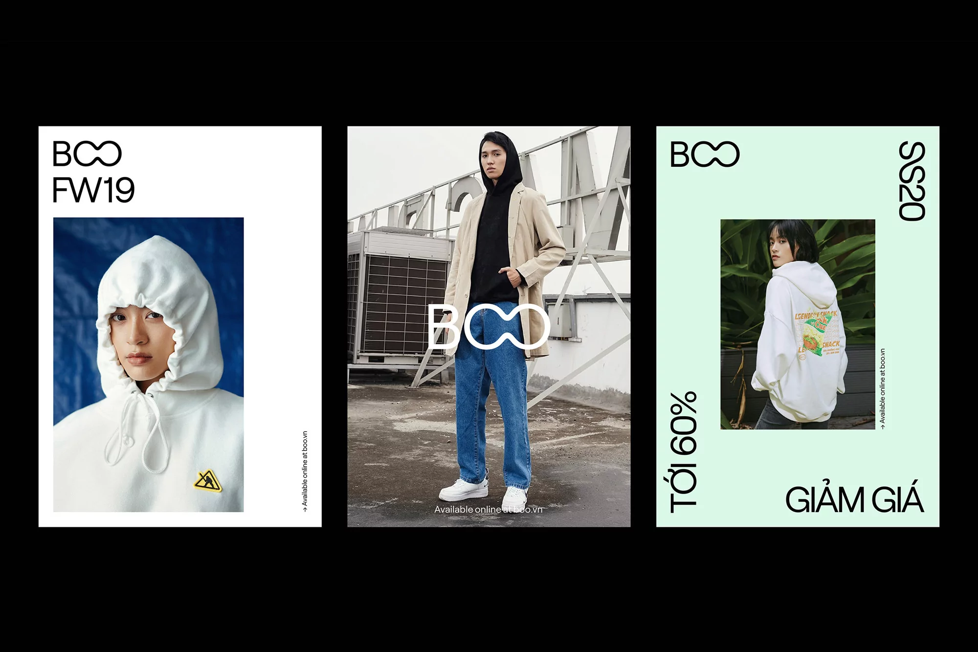 Rice Studios develop a comprehensive identity system for leading Vietnamese streetwear brand BOO