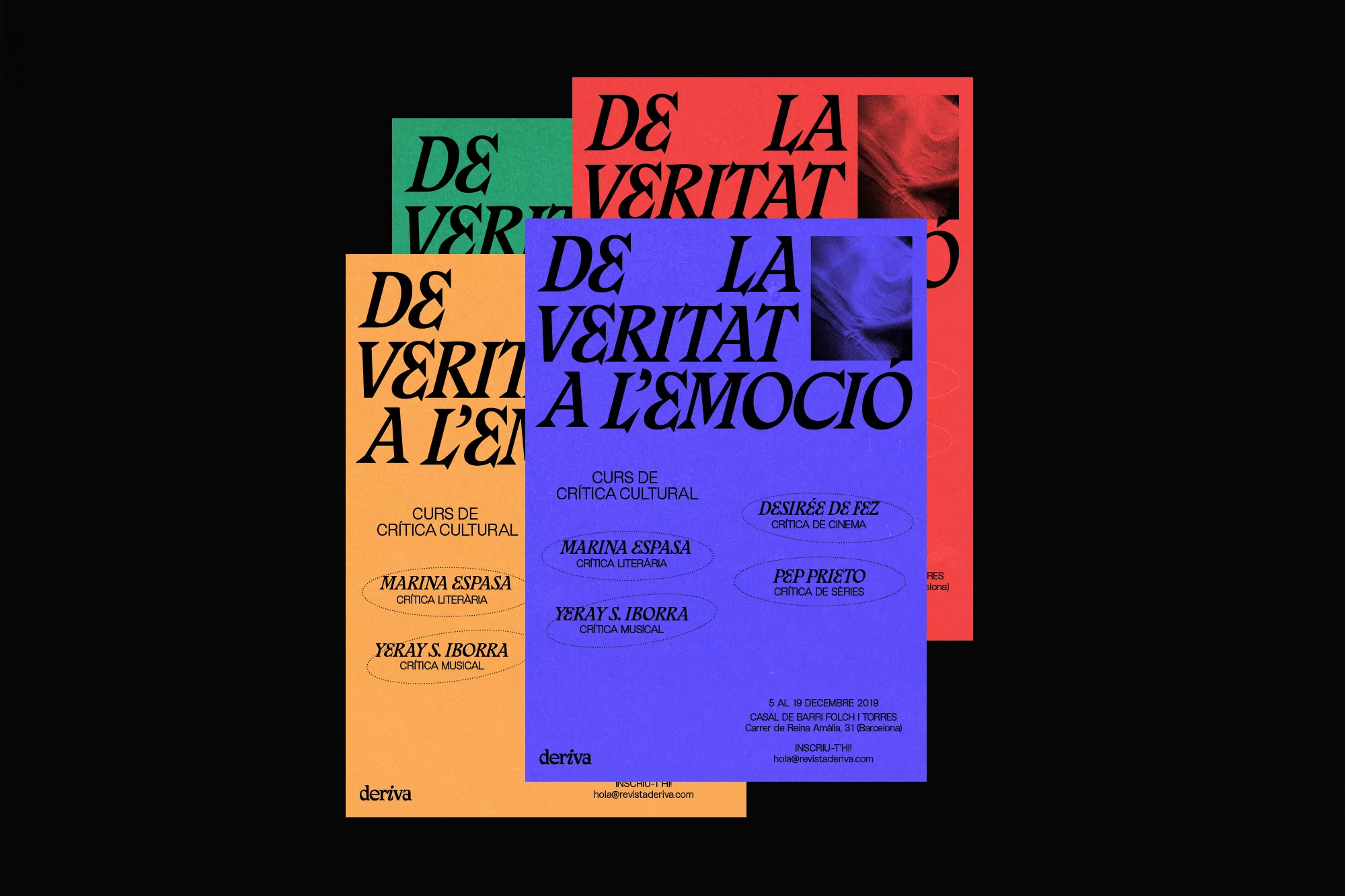 Réplica and Cristóbal Riesco create the identity for independent digital magazine Deriva