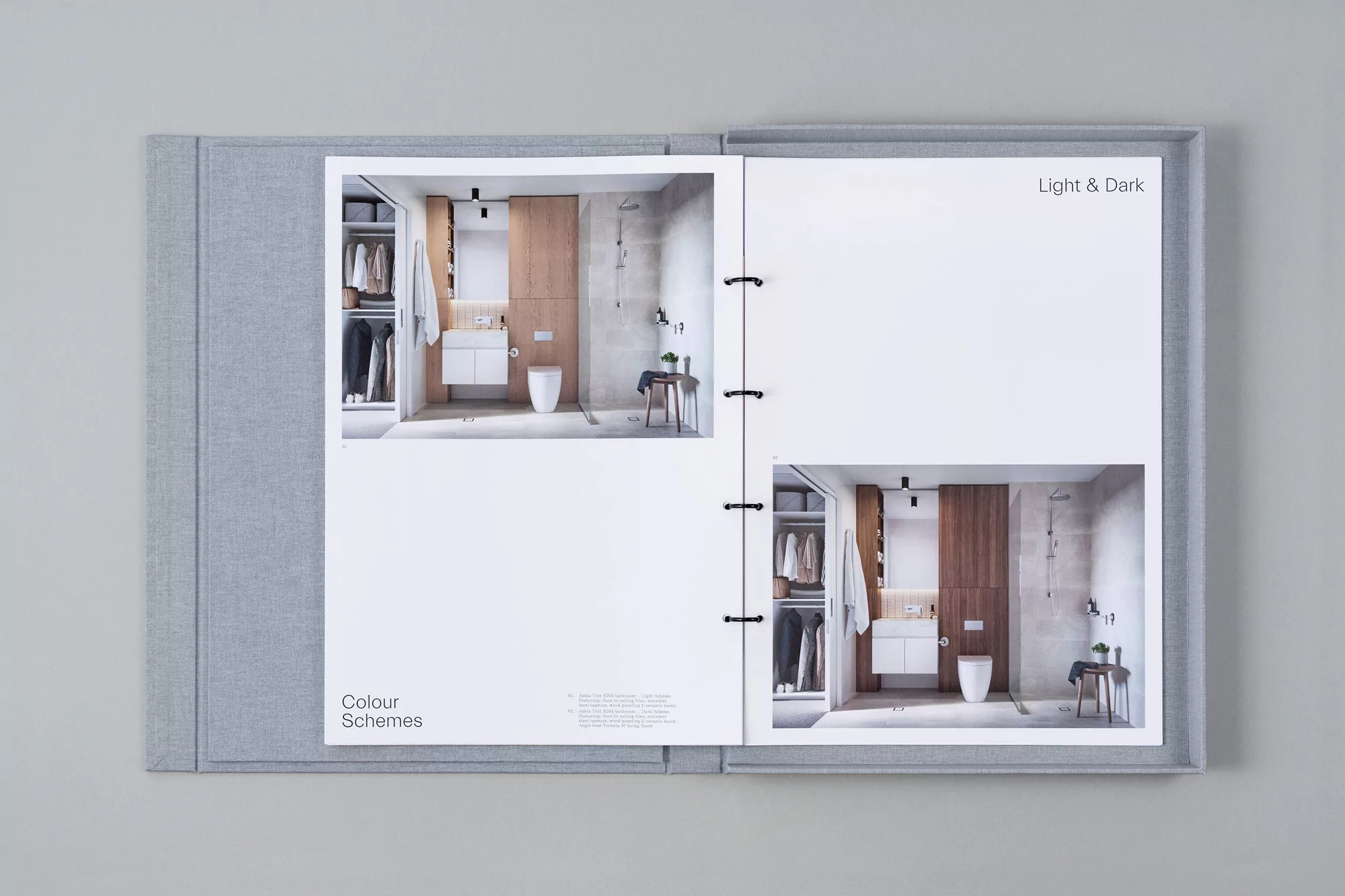 The Colour Club’s identity for Adela embraces the dual nature of the apartment building’s surroundings