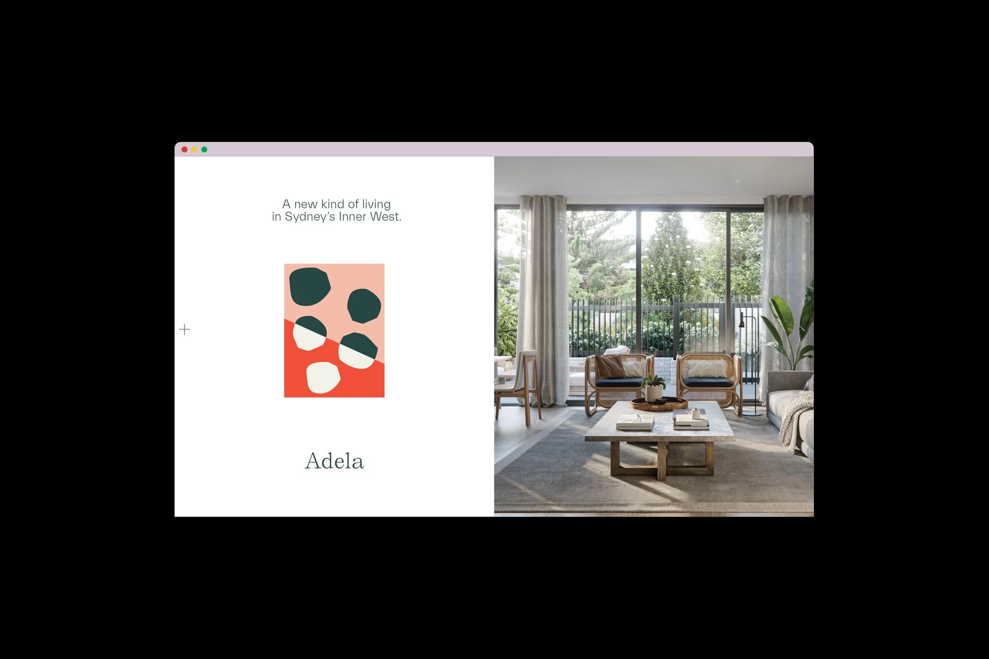 The Colour Club’s identity for Adela embraces the dual nature of the apartment building’s surroundings
