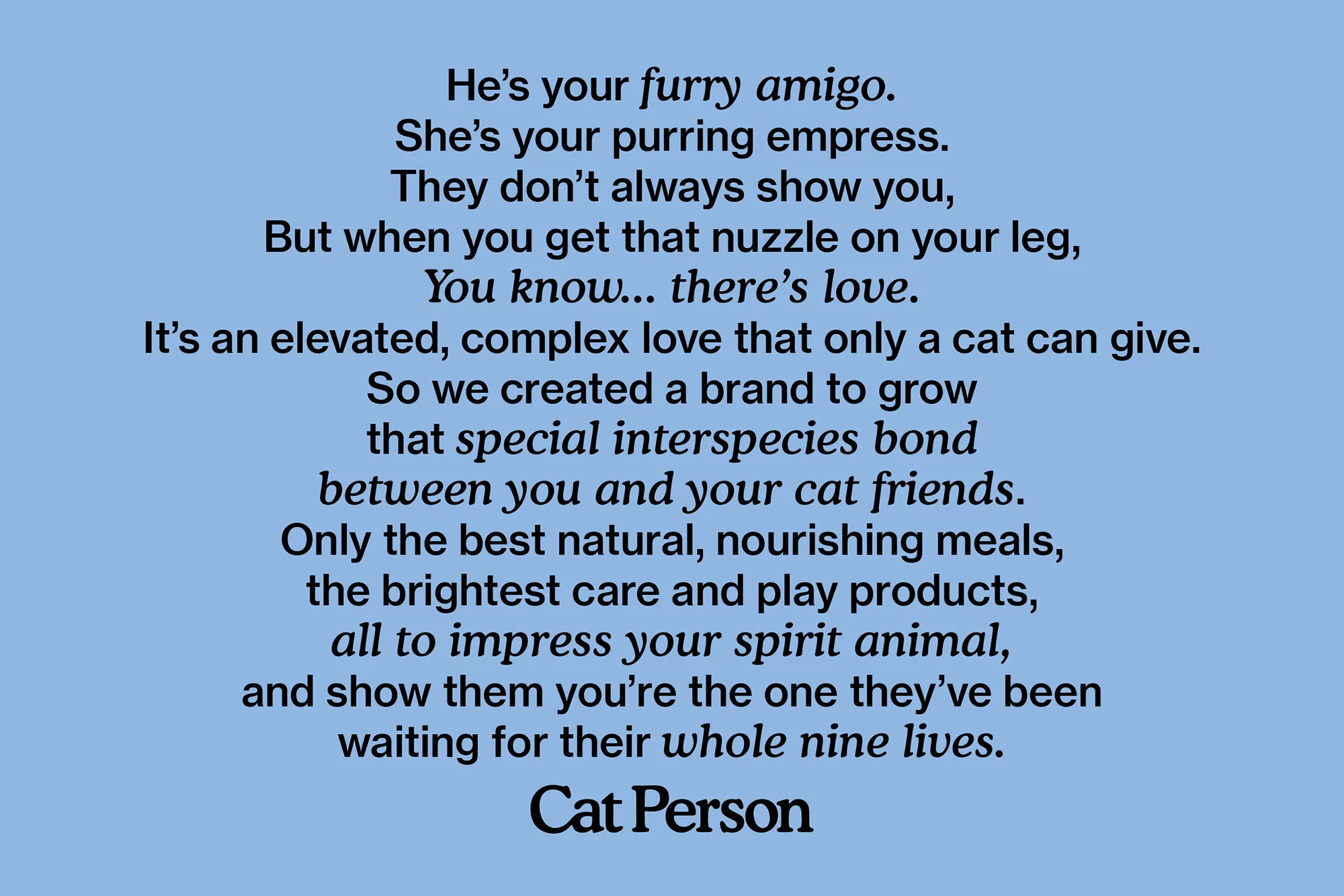 Mythology creates a characterful and charismatic identity for cat care company Cat Person