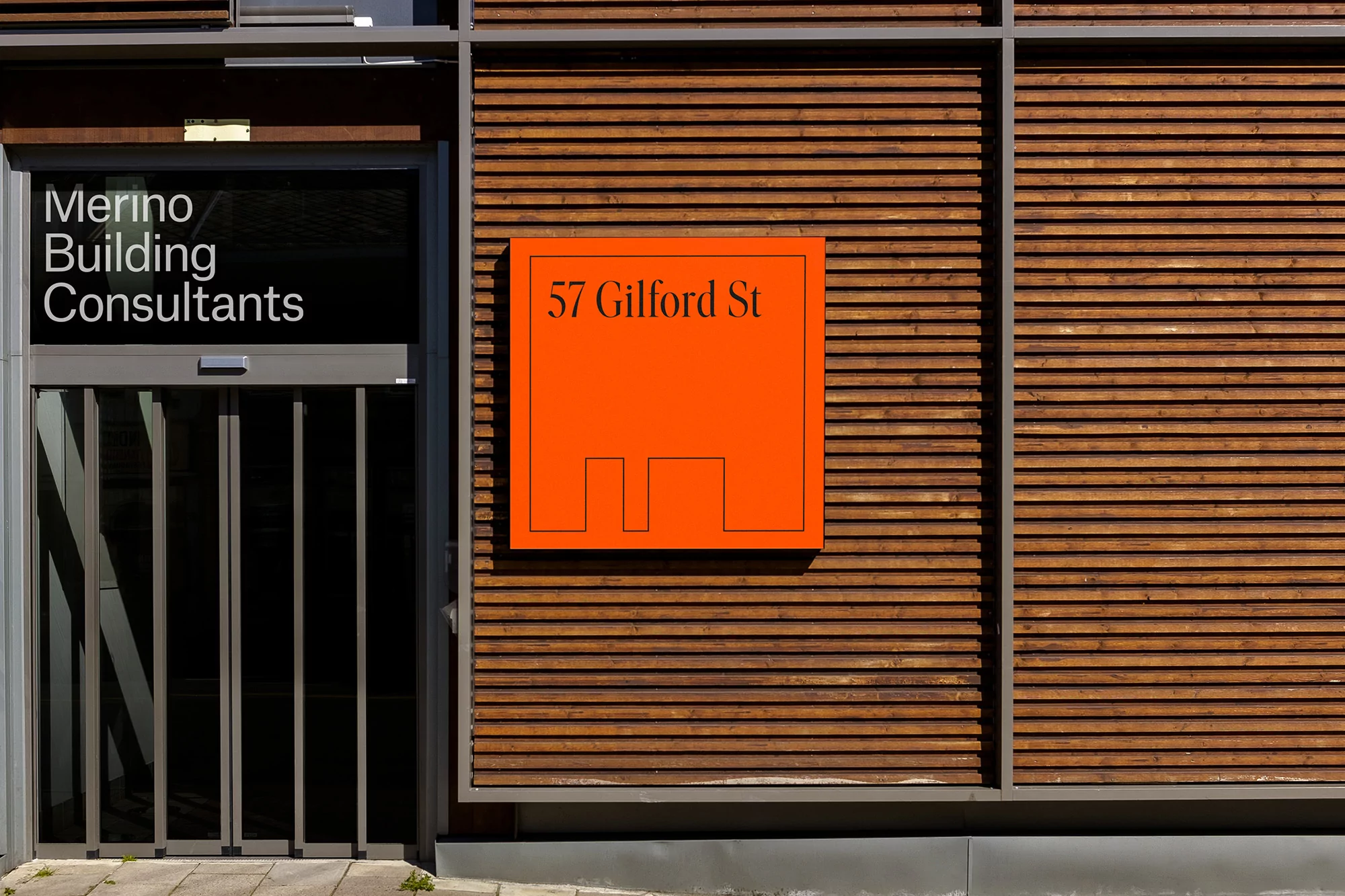 Accompany's identity for Merino ties together the building company's two distinct services