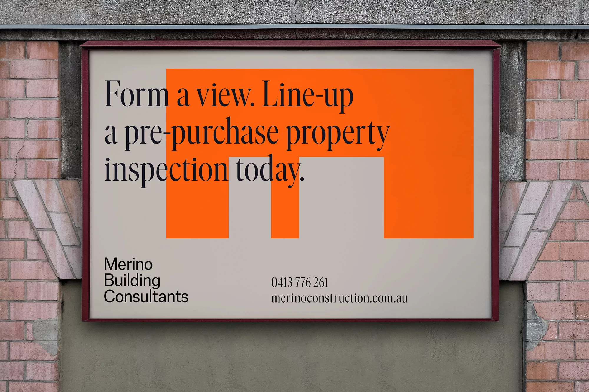 Accompany's identity for Merino ties together the building company's two distinct services