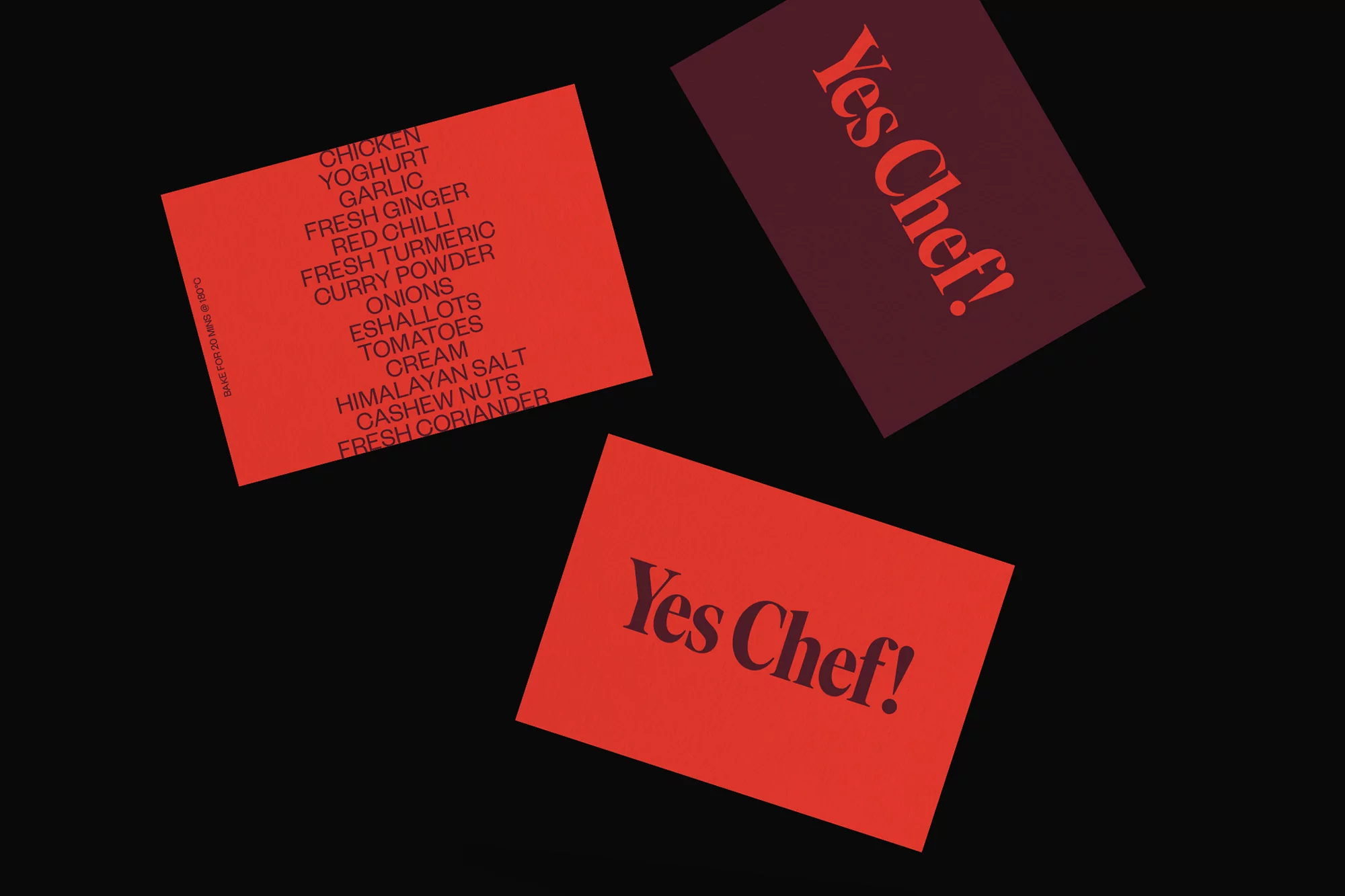 Toohey Creative brands Yes Chef!, a home dining solution for Australian's in need during the lockdown