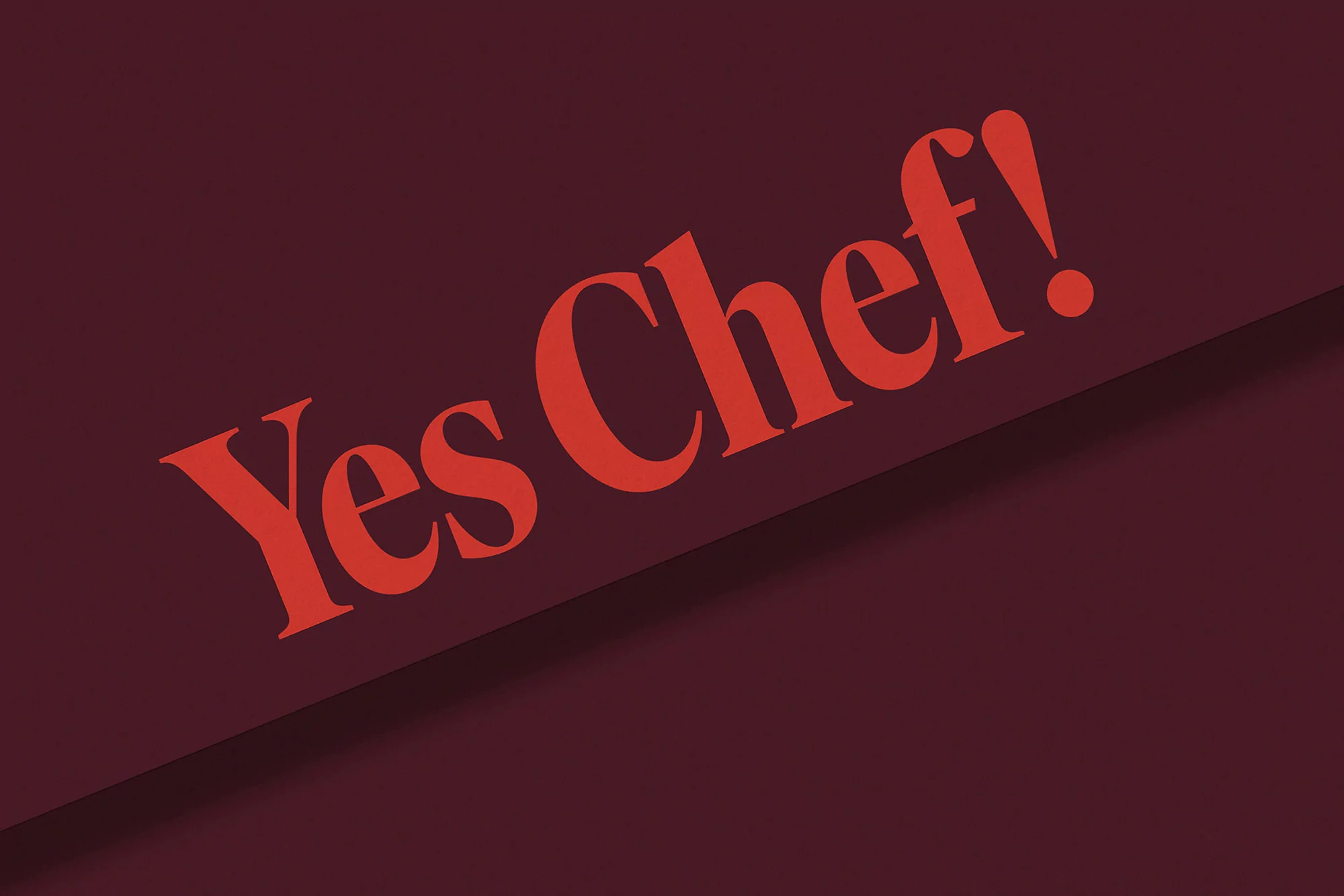 Toohey Creative brands Yes Chef!, a home dining solution for Australian's in need during the lockdown