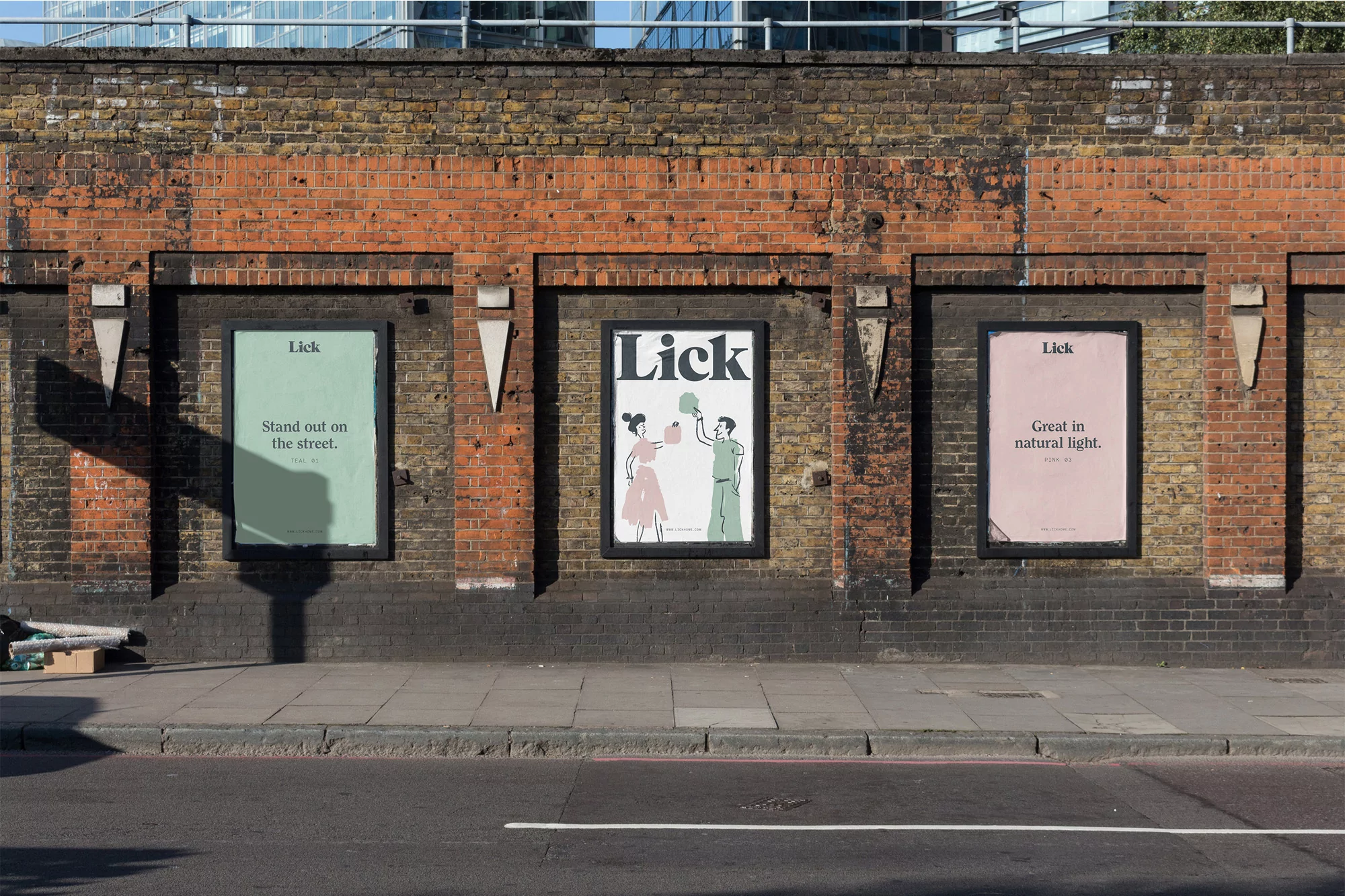 Two Times Elliott's identity for Lick positions the home decor brand as accessible and aspirational