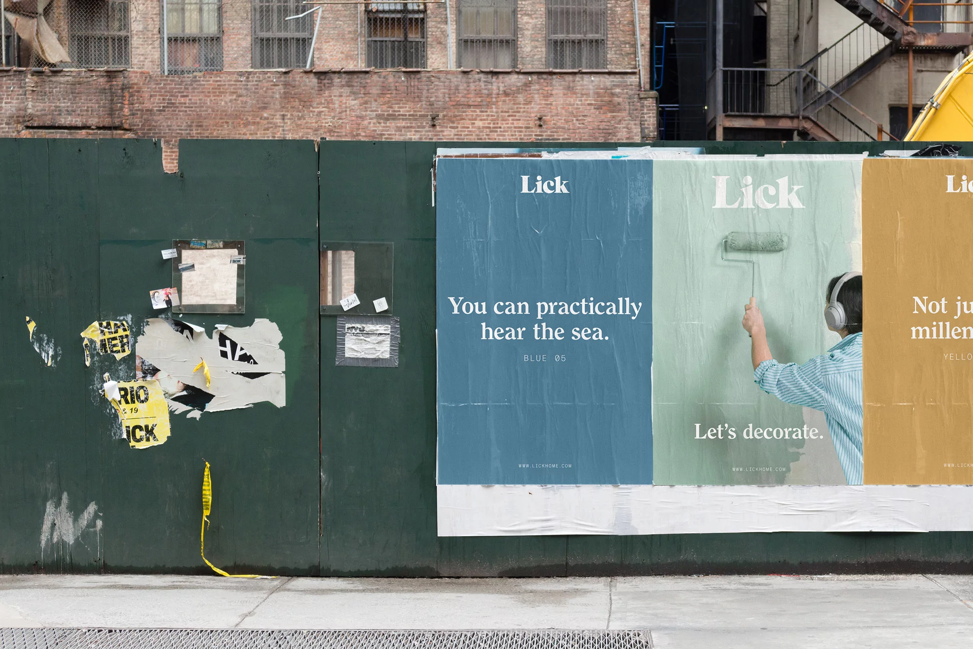 Two Times Elliott's identity for Lick positions the home decor brand as accessible and aspirational