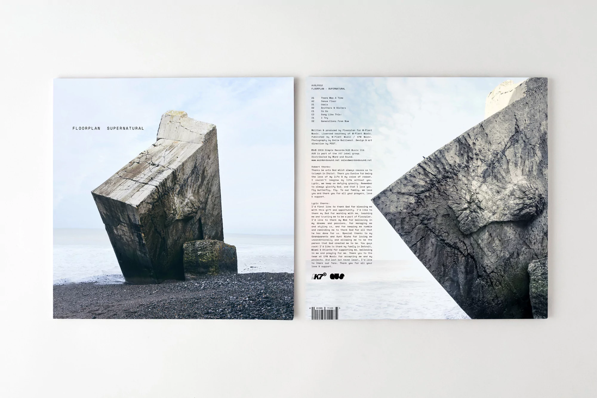 2001: A Space Odyssey inspires POST's artwork for techno duo Floorplan's Supernatural LP