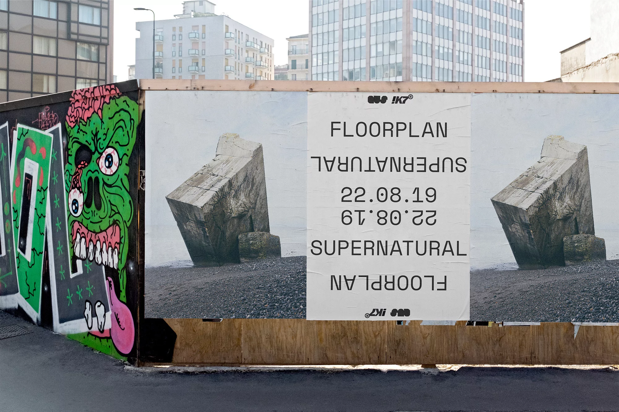 2001: A Space Odyssey inspires POST's artwork for techno duo Floorplan's Supernatural LP
