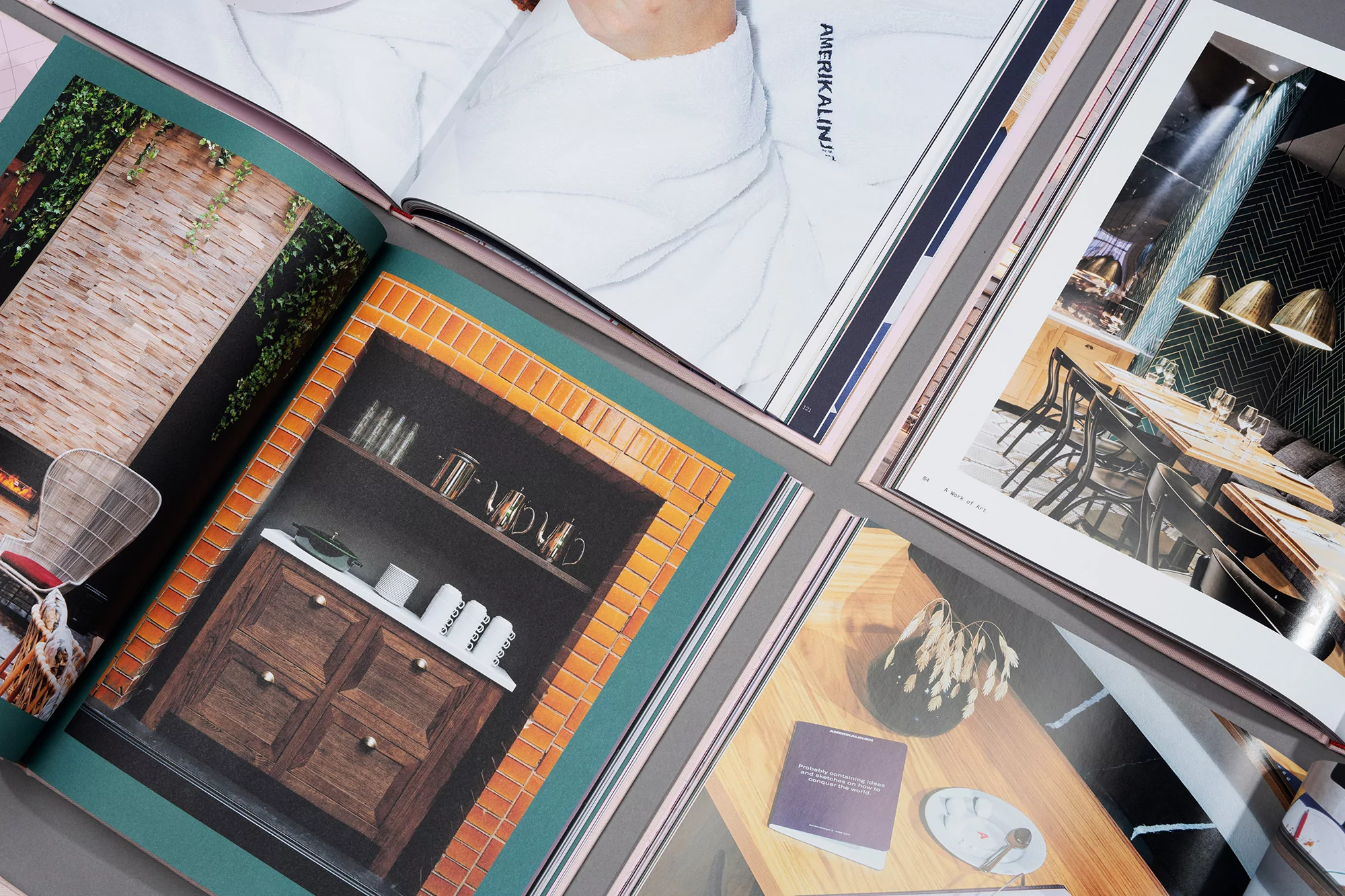 Scandinavian Design Group's book for Amerikalinjen connects the hotel's past, present and future