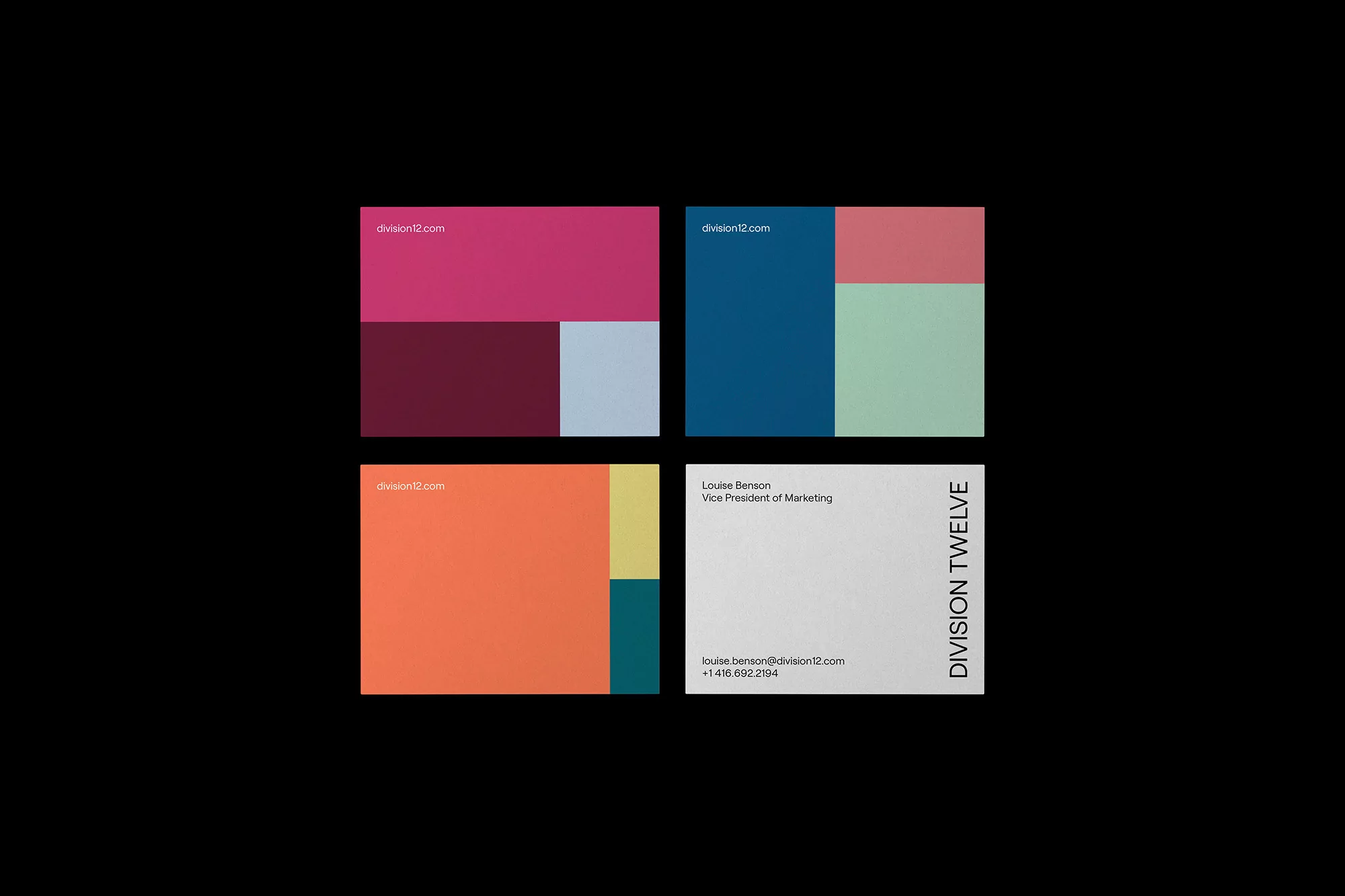 Cossette's vibrant identity for Division Twelve is endlessly customisable, just like the product it represents
