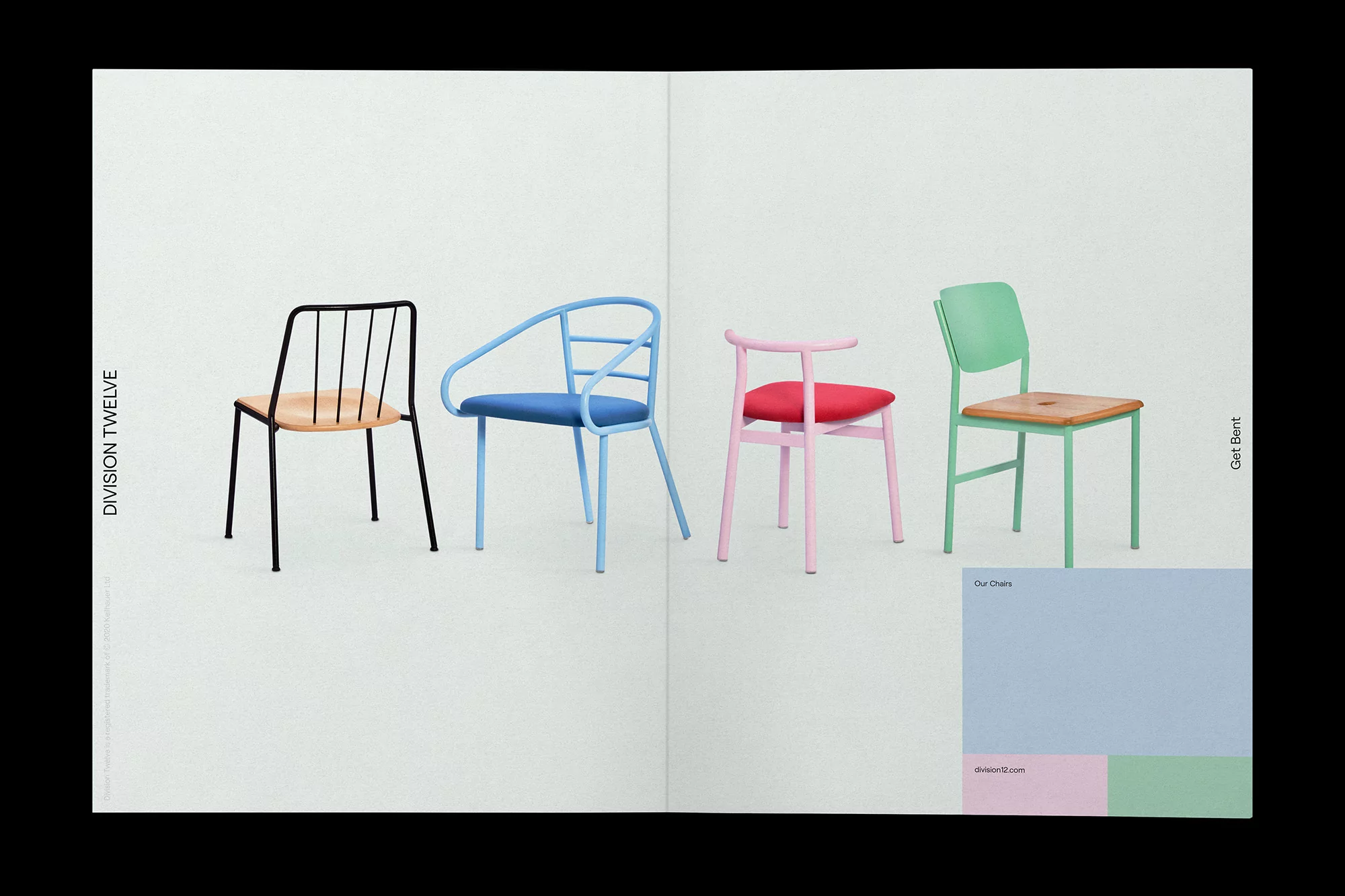 Cossette's vibrant identity for Division Twelve is endlessly customisable, just like the product it represents