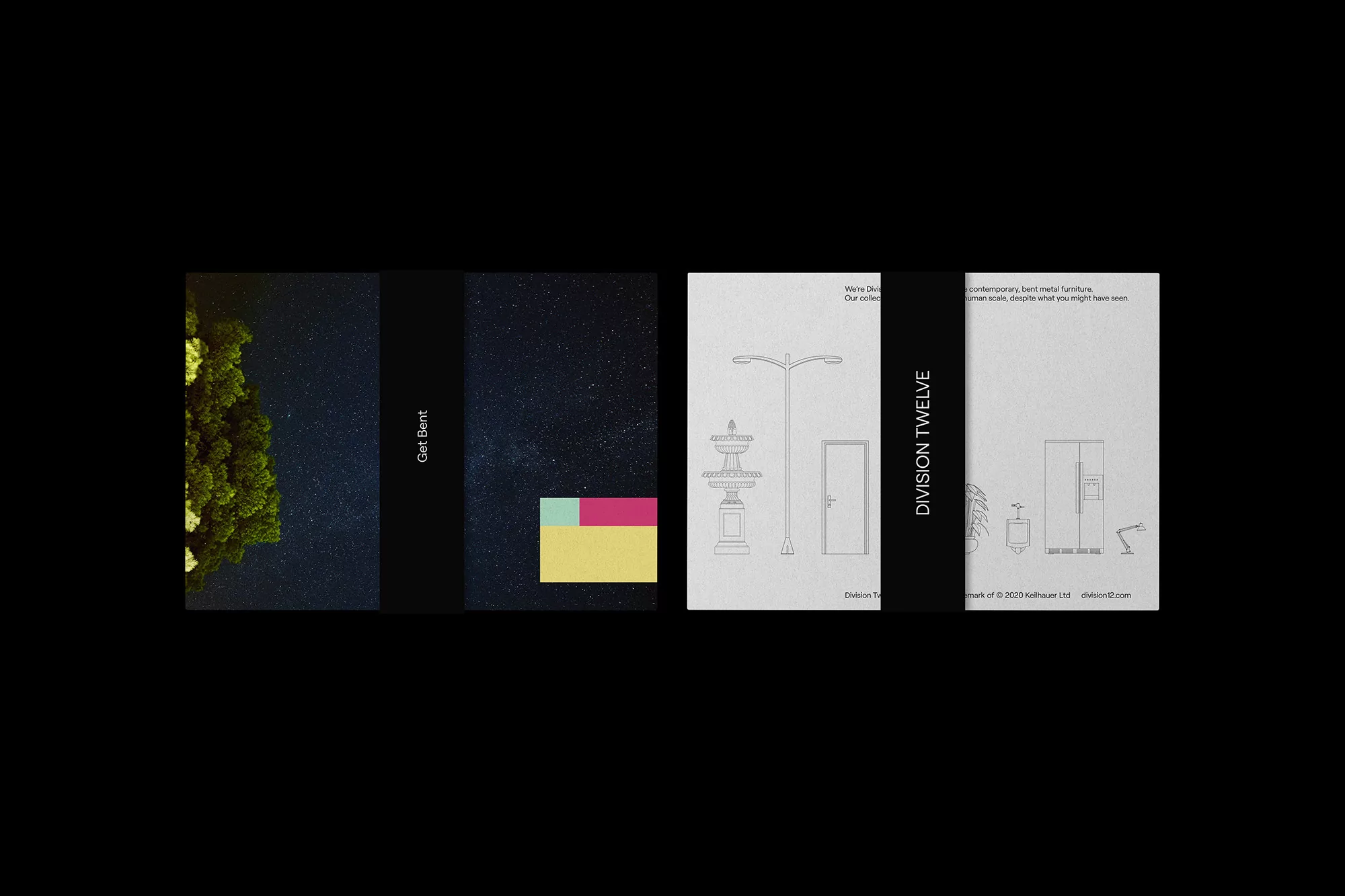Cossette's vibrant identity for Division Twelve is endlessly customisable, just like the product it represents