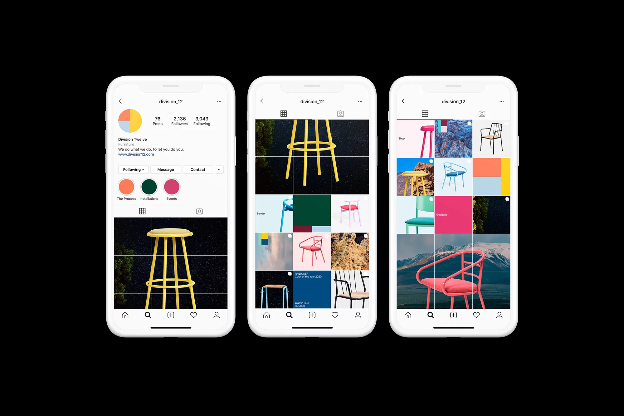 Cossette's vibrant identity for Division Twelve is endlessly customisable, just like the product it represents