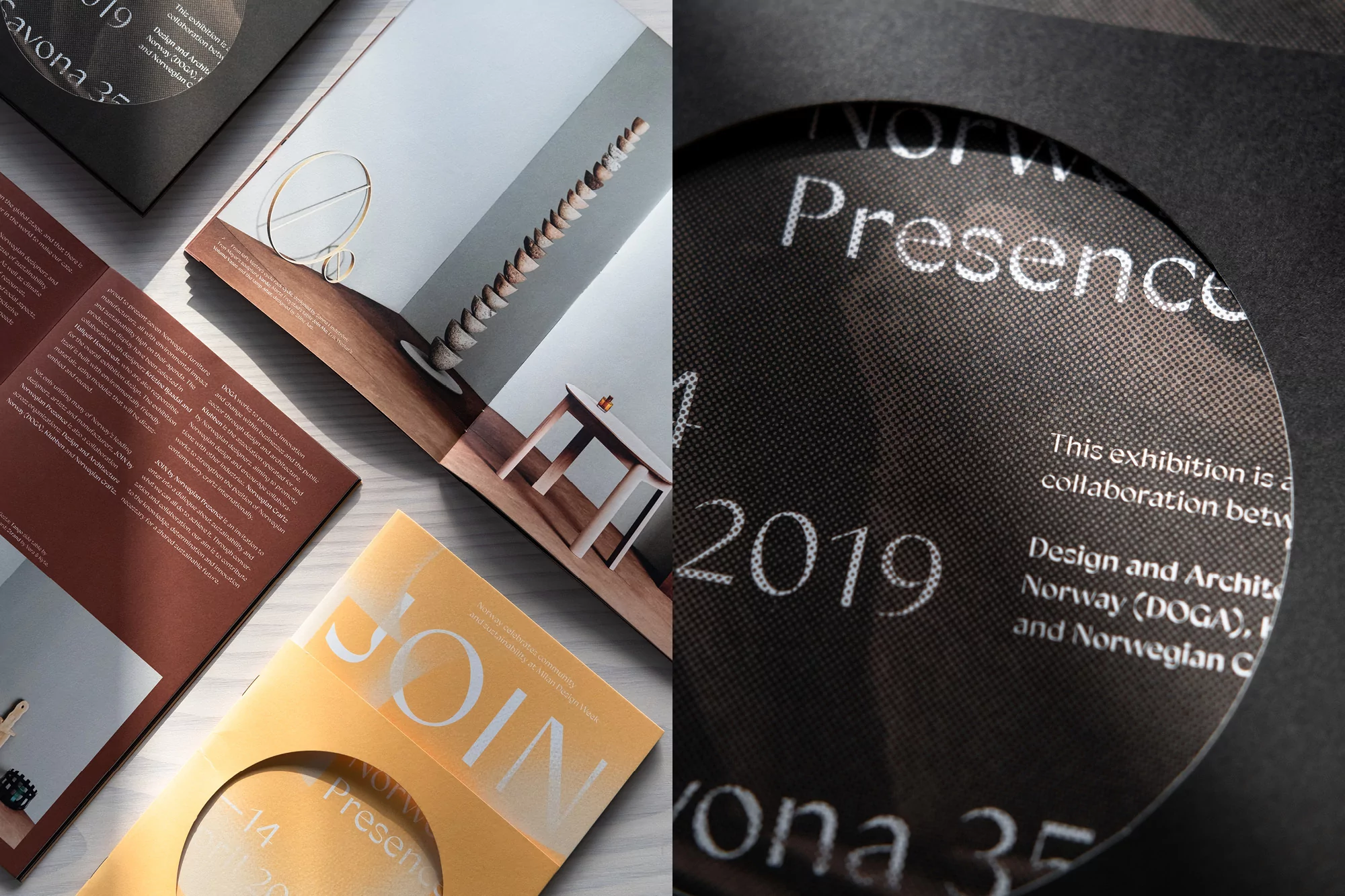 Looking back at Bielke&Yang's 2019 identity for the Norwegian exhibition at Milan Design Week