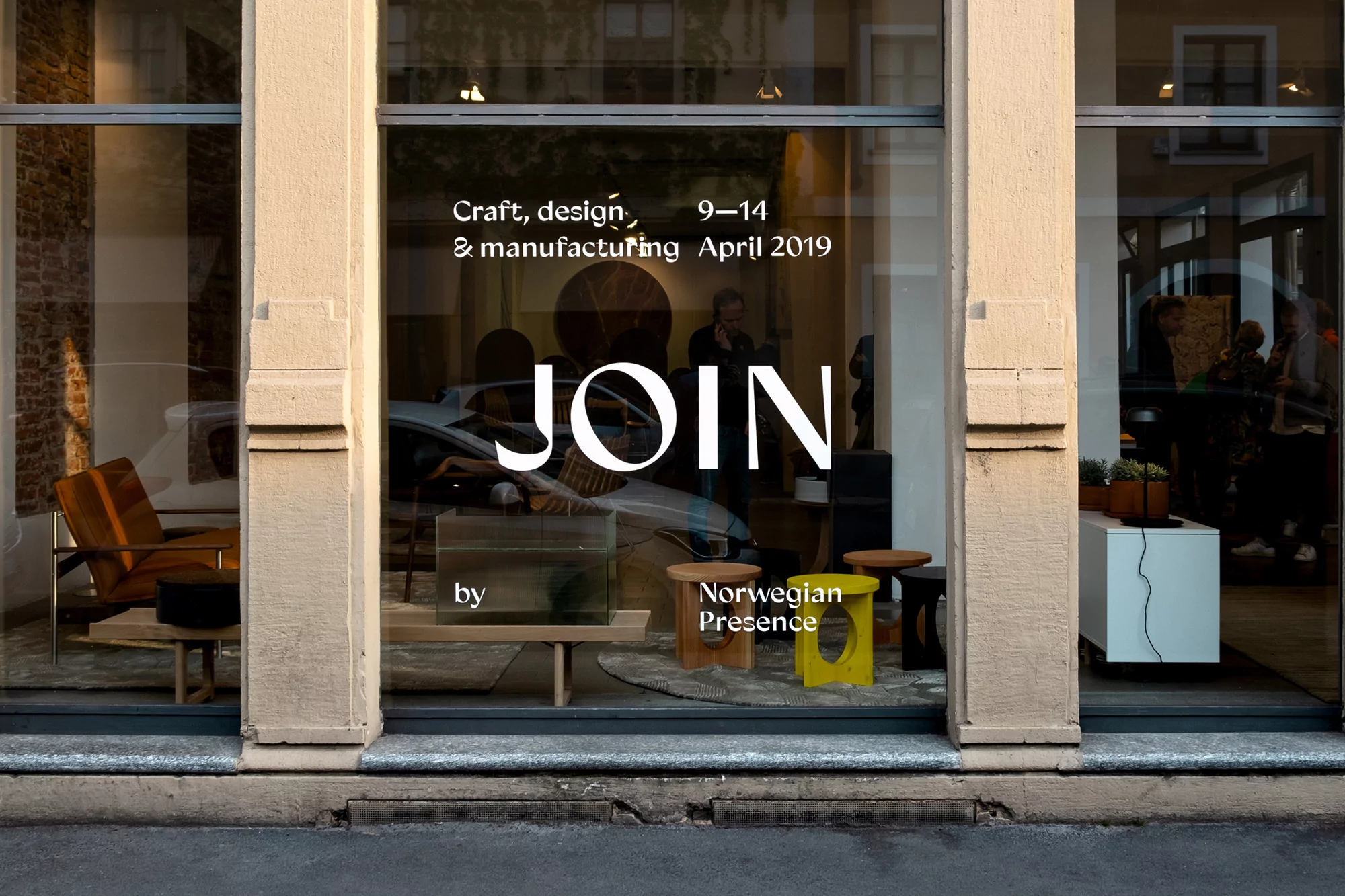 Looking back at Bielke&Yang's 2019 identity for the Norwegian exhibition at Milan Design Week