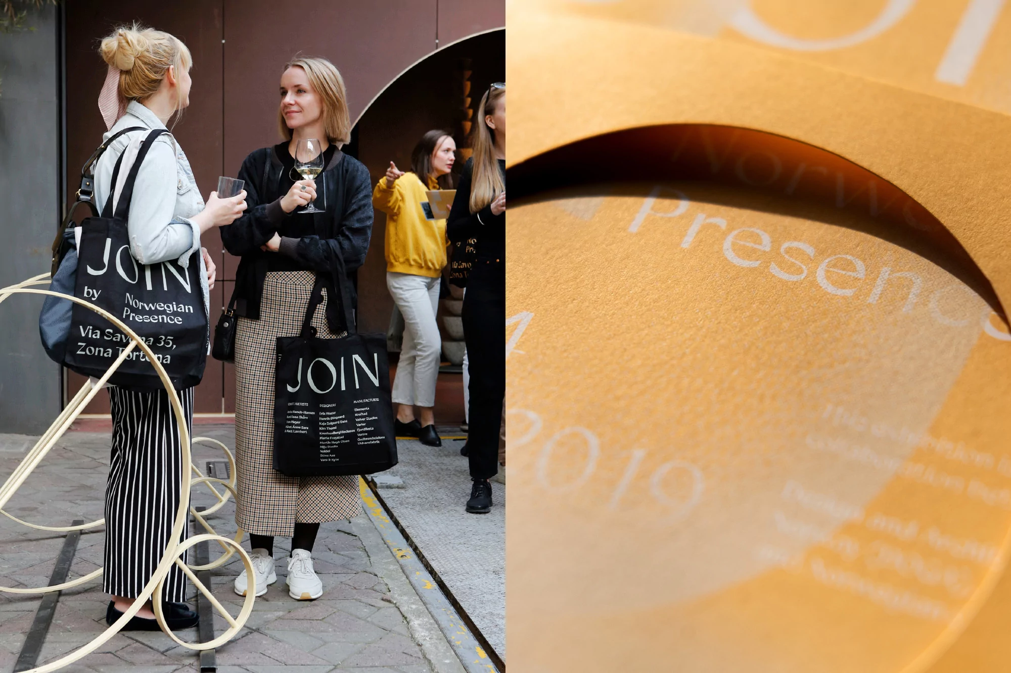Looking back at Bielke&Yang's 2019 identity for the Norwegian exhibition at Milan Design Week