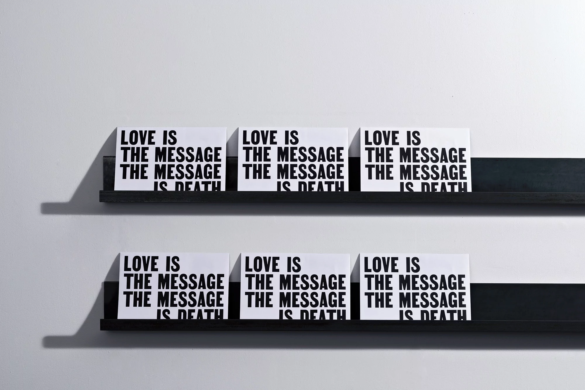 Caserne designs the identity for Arthur Jafa's Love Is the Message, the Message Is Death exhibition