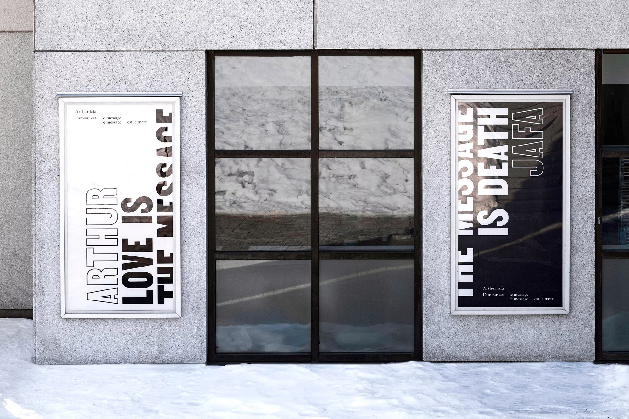 Caserne designs the identity for Arthur Jafa's Love Is the Message, the Message Is Death exhibition