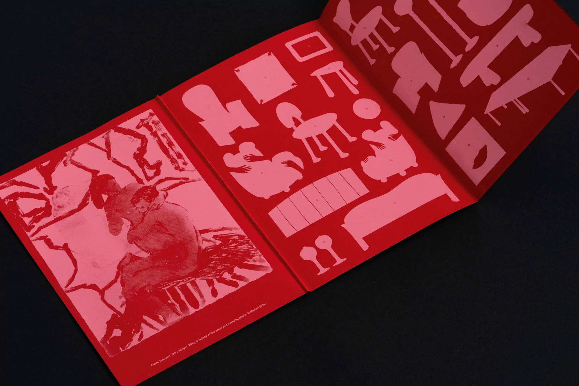 GeneralPublic's identity for Pierre Yovanovitch's Love exhibition captures the romantic theme of his work