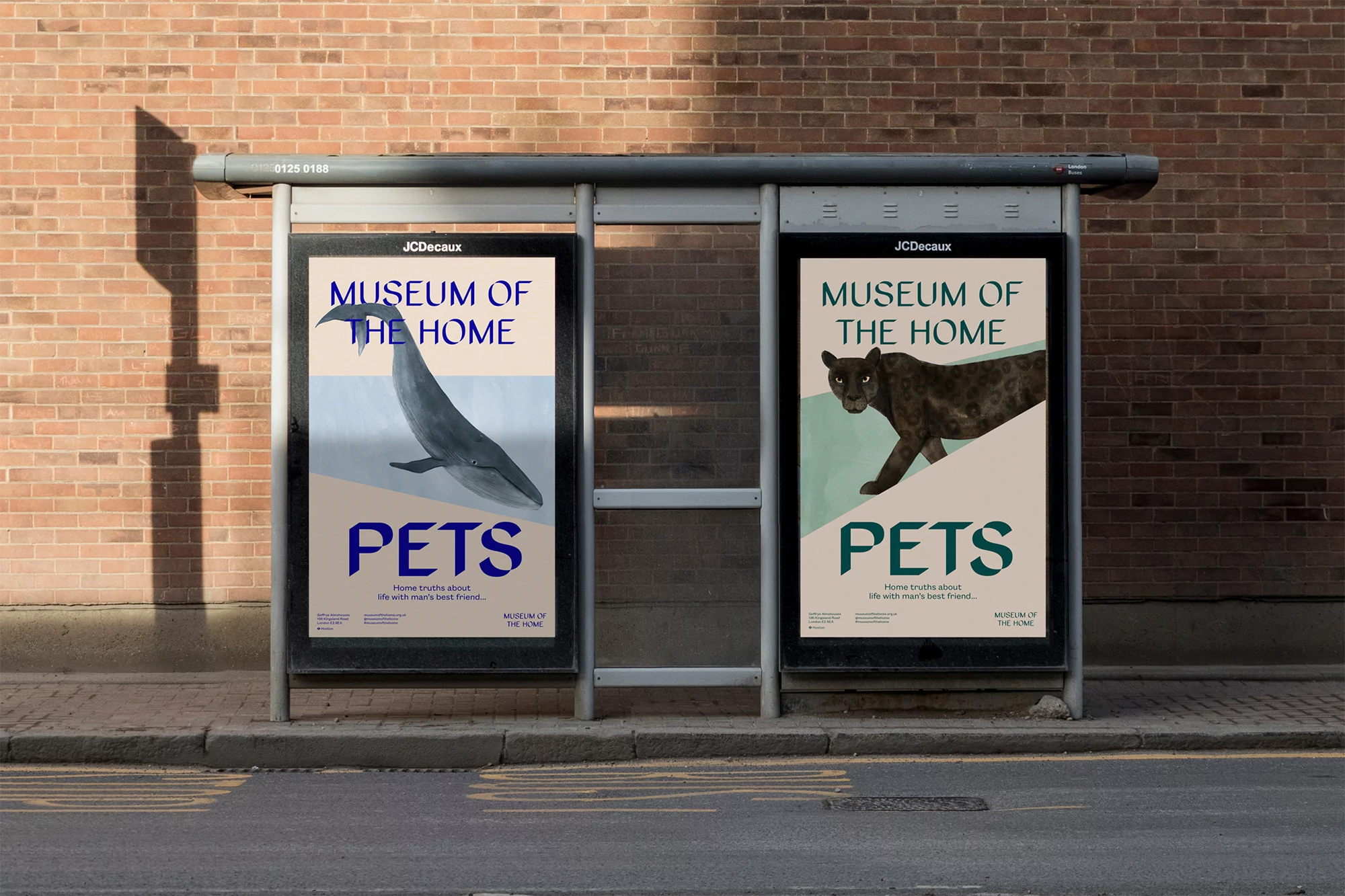 dn&co. gets London's Museum of the Home ready for its reopening with a shadow-inspired rebrand