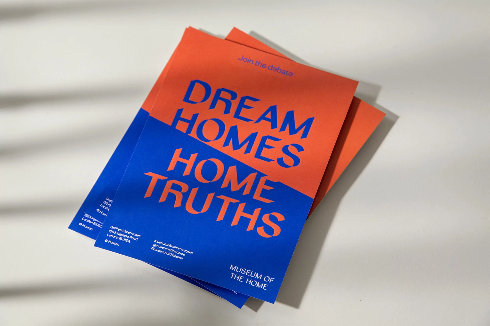 dn&co. gets London's Museum of the Home ready for its reopening with a shadow-inspired rebrand