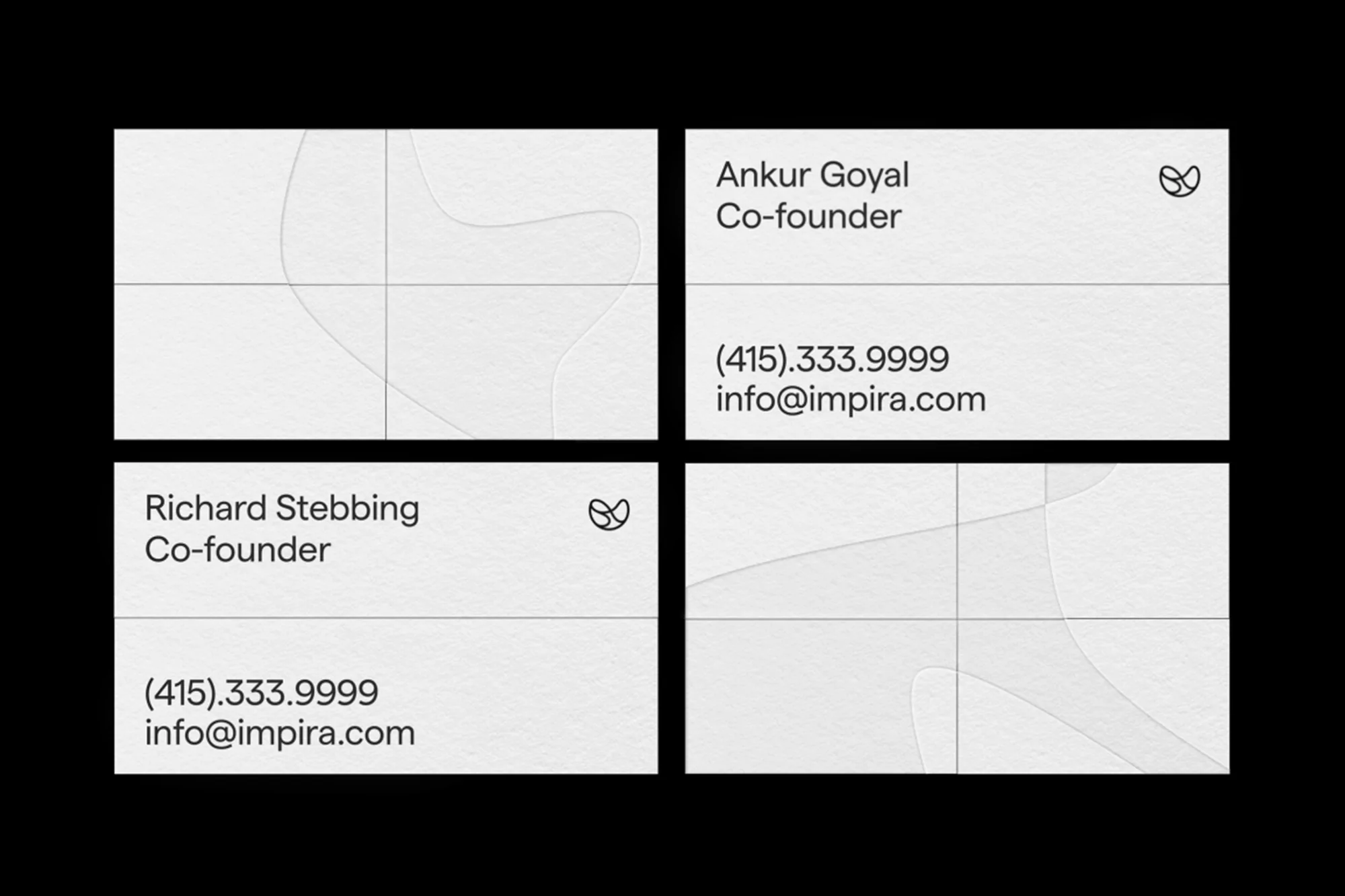 DesignStudio's generative identity for AI platform Impira has unlimited possible outcomes