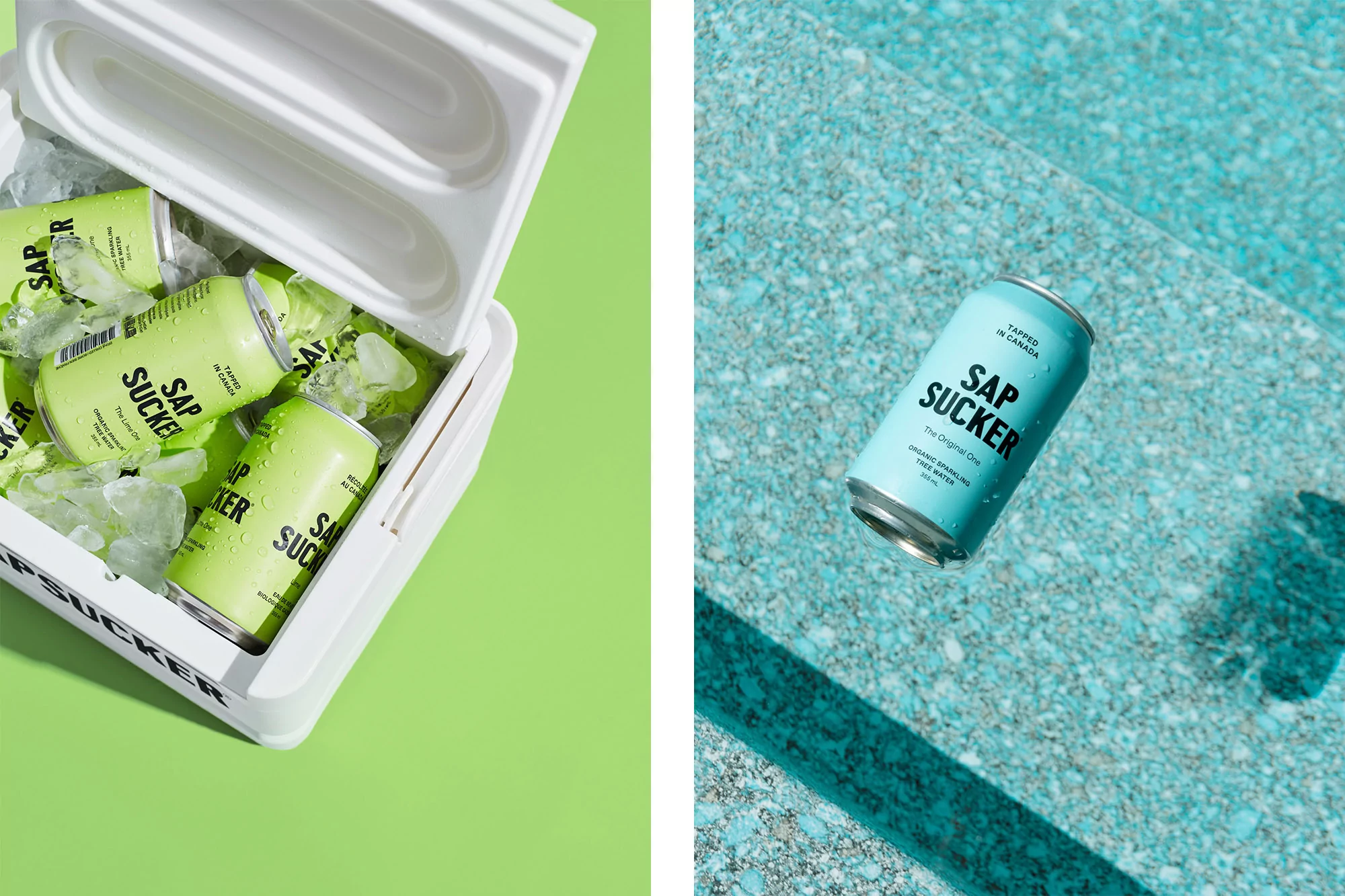 Vanderbrand's stripped-back packaging for Sapsucker takes cues from Canadian nostalgia