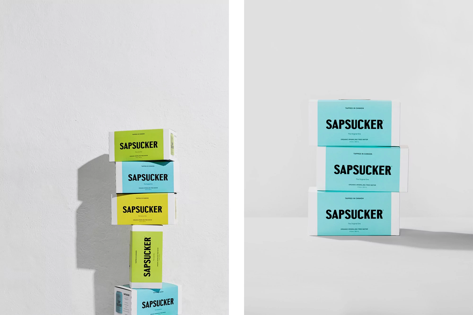 Vanderbrand's stripped-back packaging for Sapsucker takes cues from Canadian nostalgia