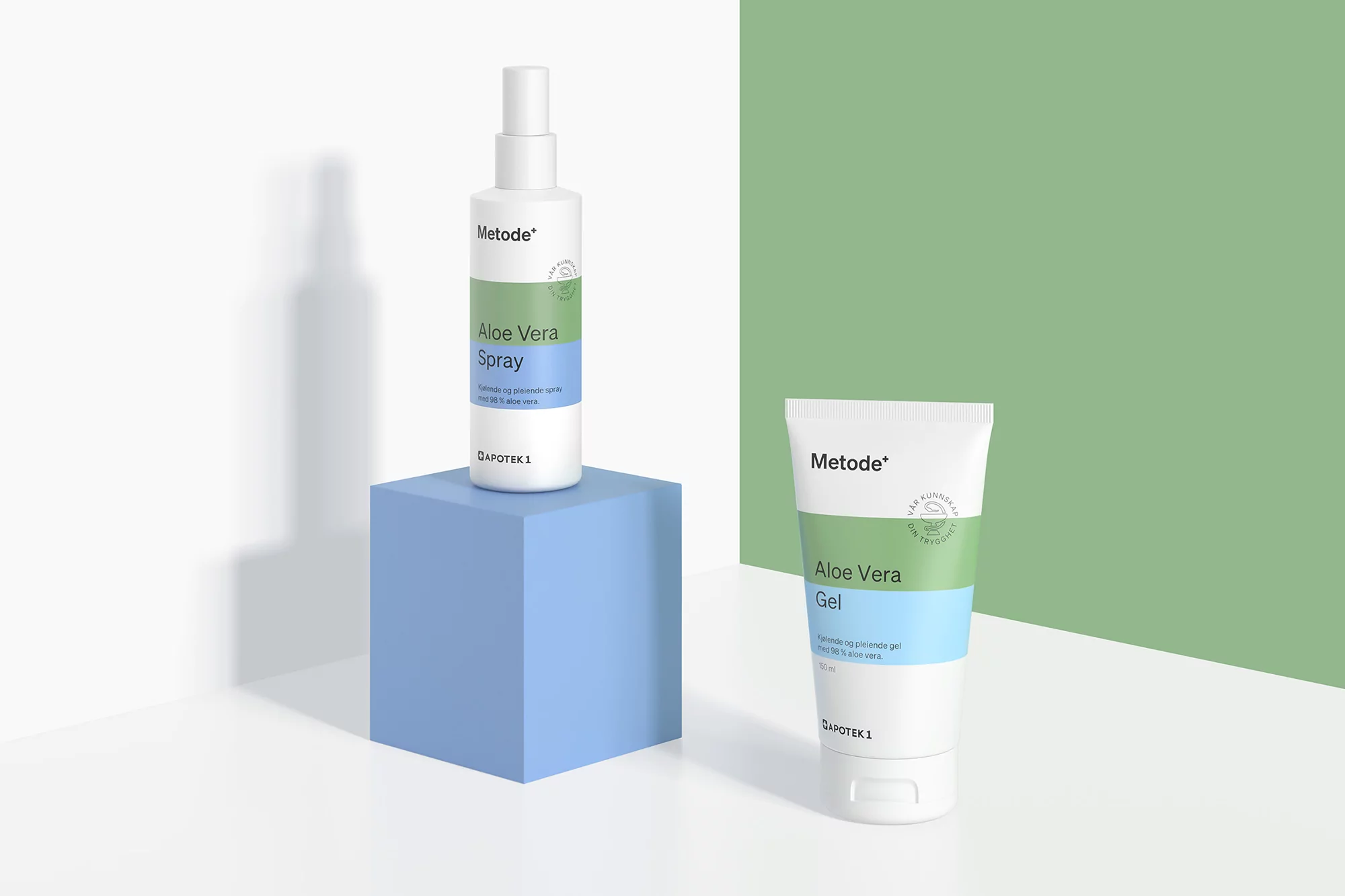 Goods create a packaging system for?Metode, a medicinal brand with over 100 products
