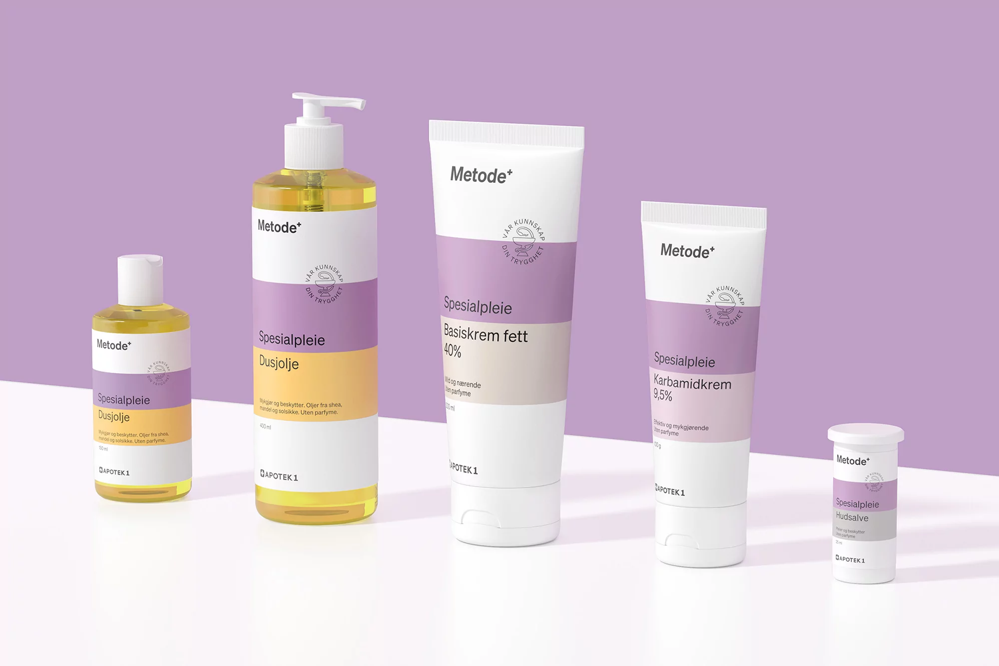 Goods create a packaging system for?Metode, a medicinal brand with over 100 products