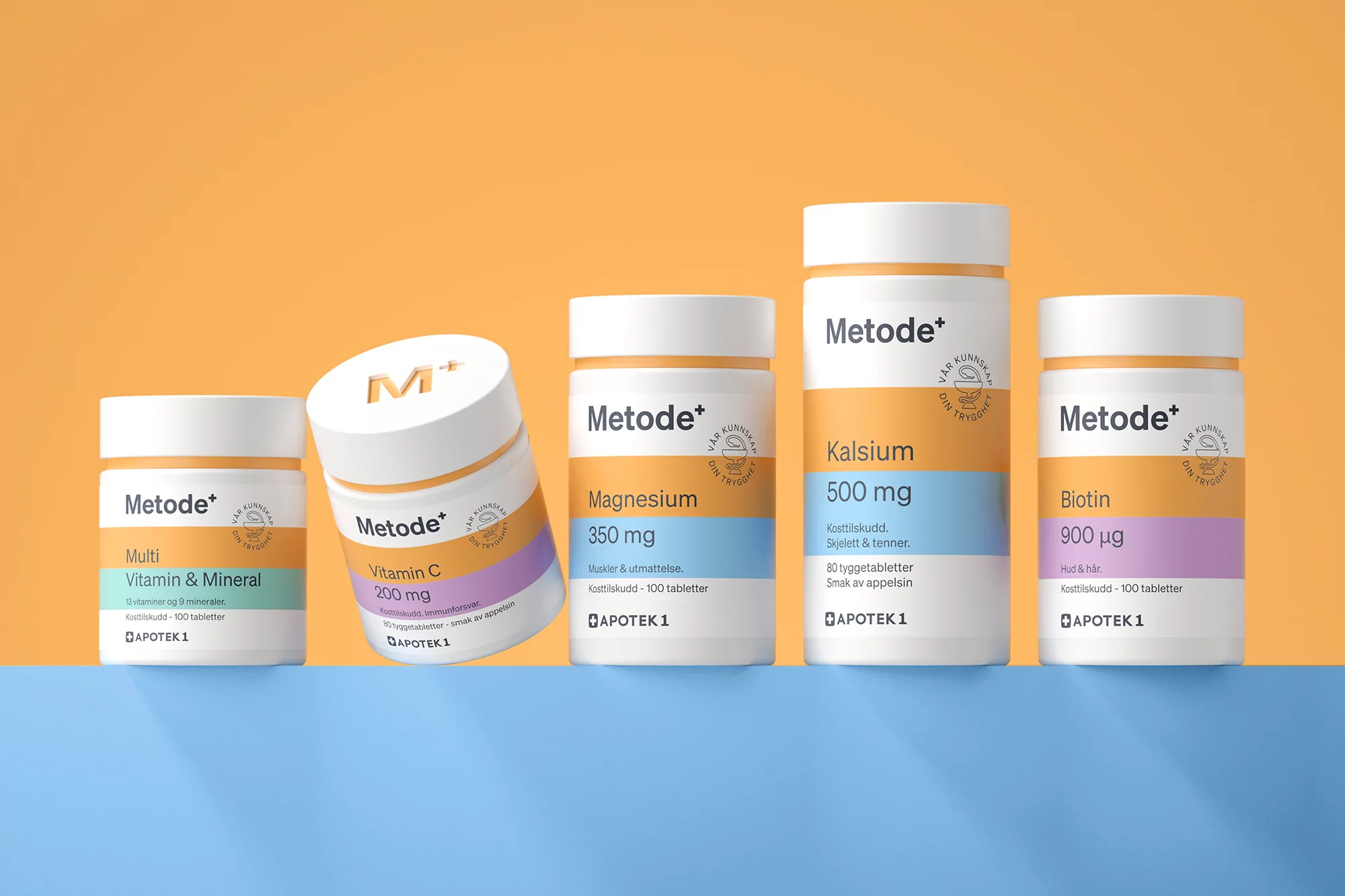 Goods create a packaging system for?Metode, a medicinal brand with over 100 products