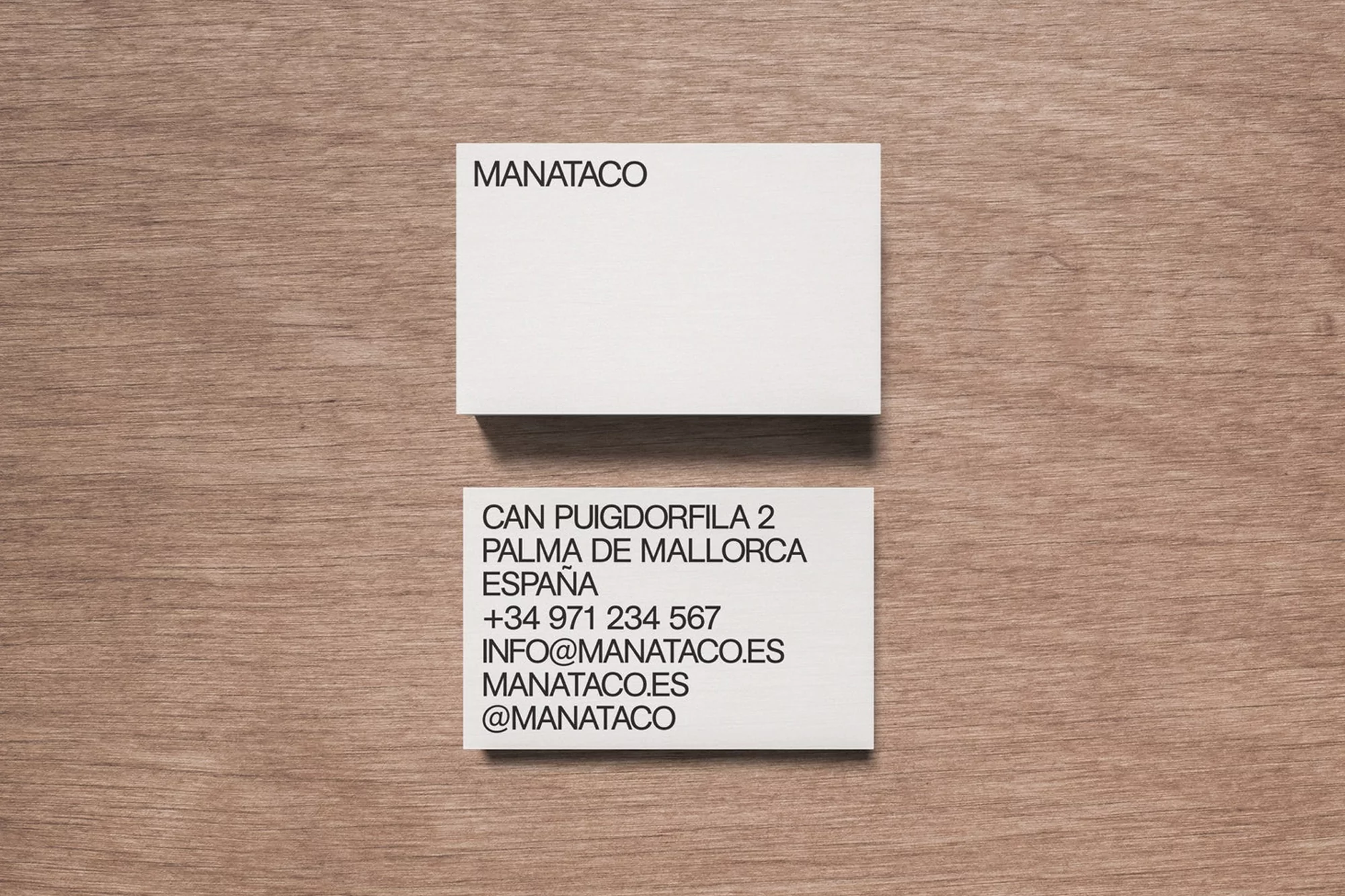 Pentagram's identity for Mexican restaurant Manataco embraces playful typographic wordplay