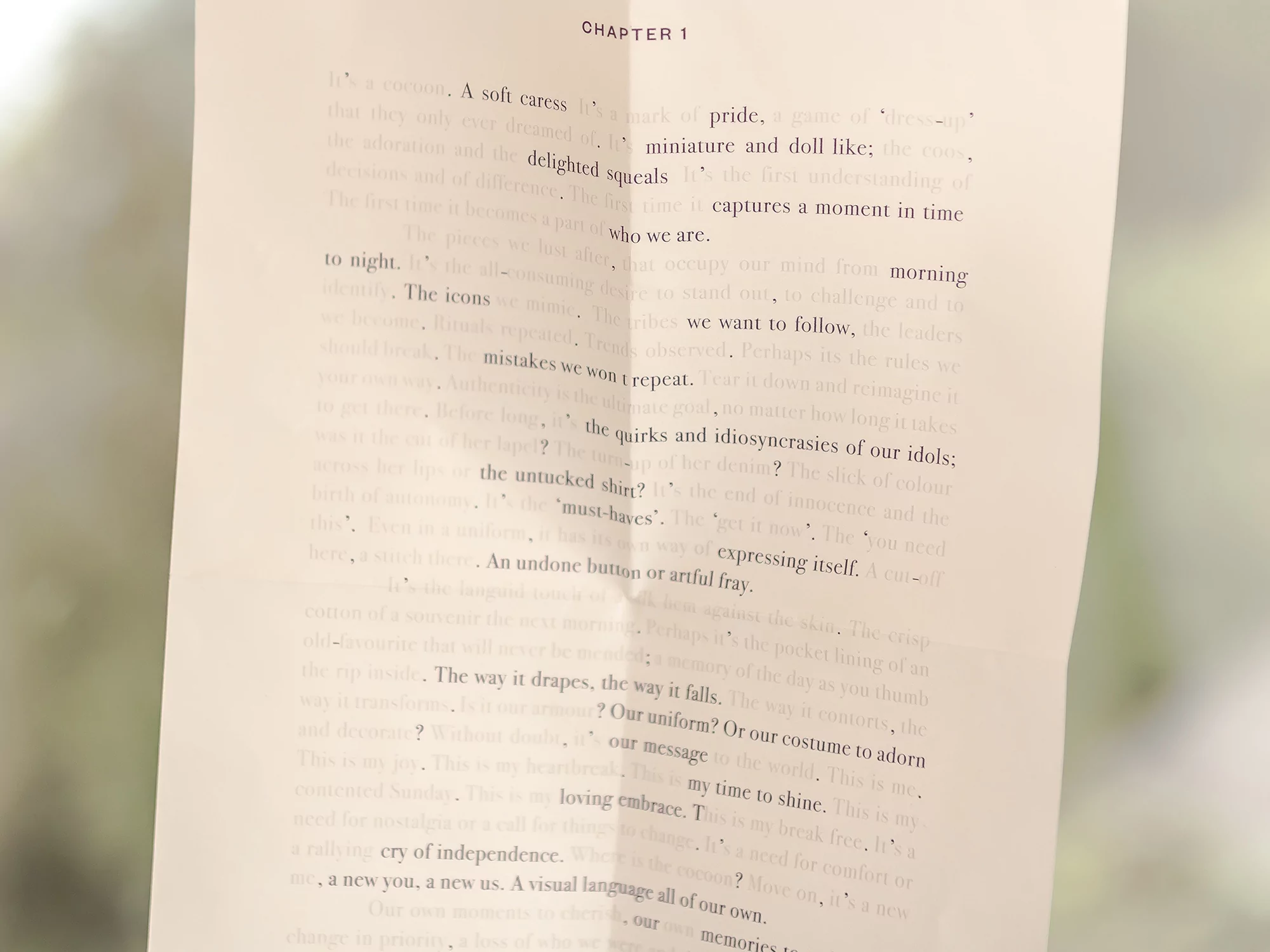 Two Times Elliott's identity for The Unstated is laced with hidden narratives