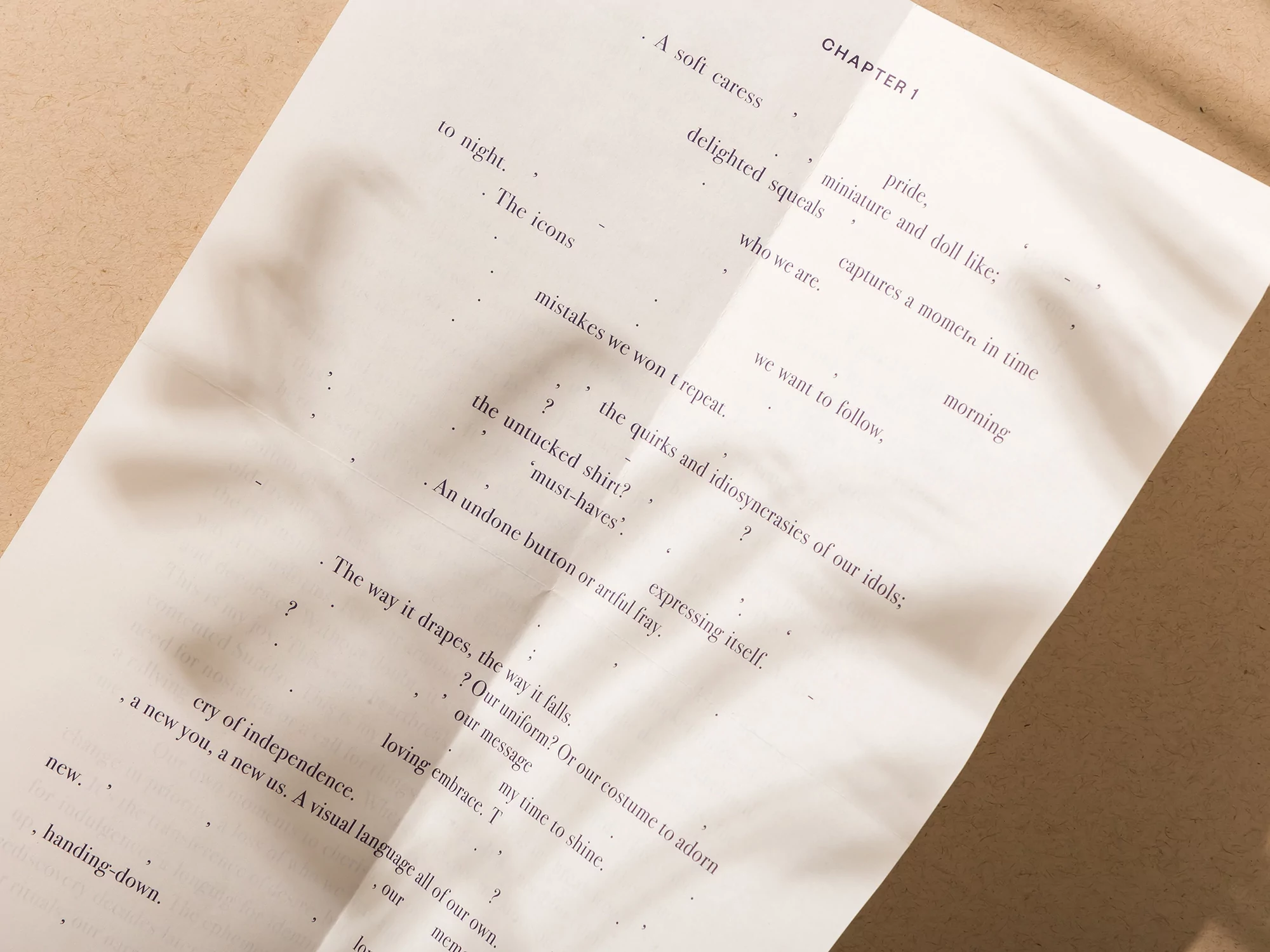 Two Times Elliott's identity for The Unstated is laced with hidden narratives