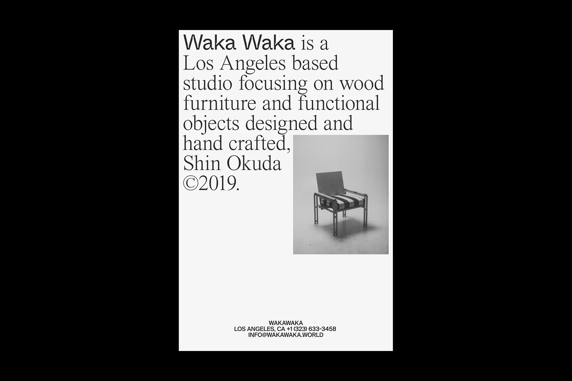 Ben Mingo creates a Waka Waka world to celebrate the company's 10 years in furniture design
