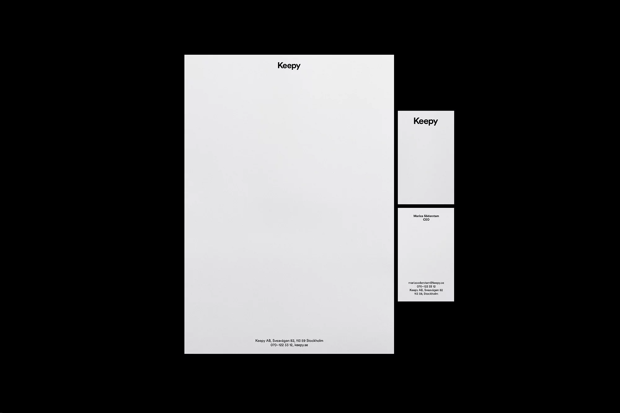 Studio Reko designs the identity for Keepy, an app for digitally storing receipts
