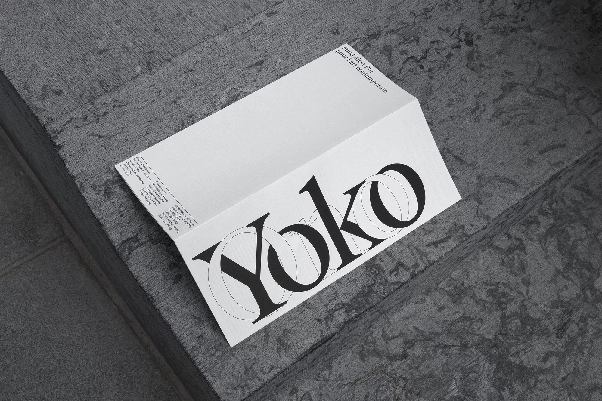 Principal designs the identity and campaign for iconic artist Yoko Ono's Growing Freedom exhibition