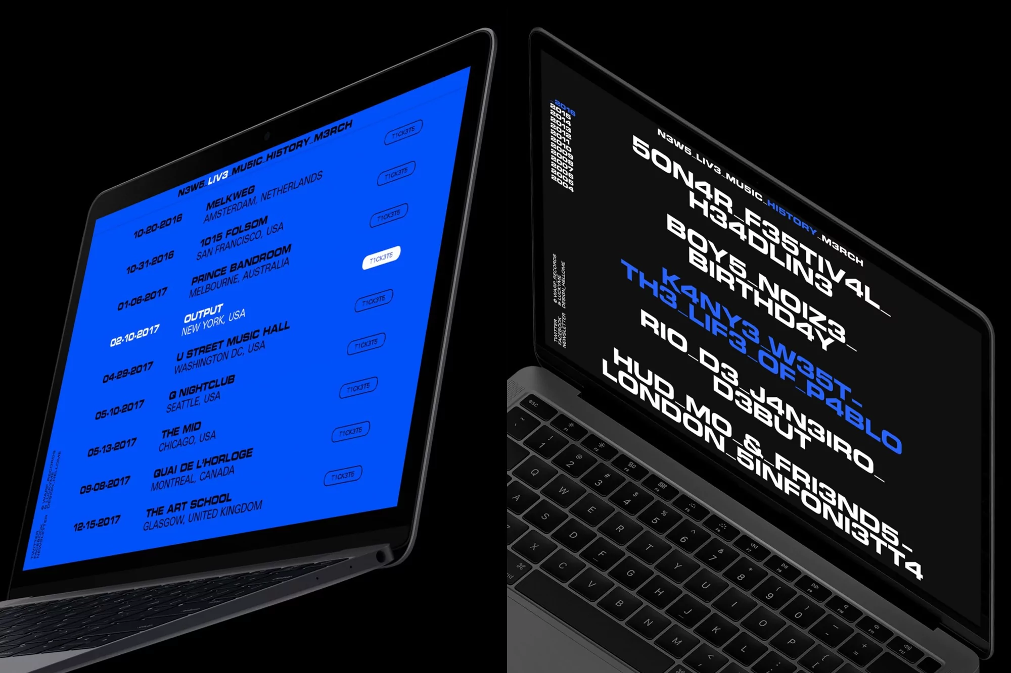 HelloMe rebrands musician Hudson Mohawke with a Leetspeak inspired identity