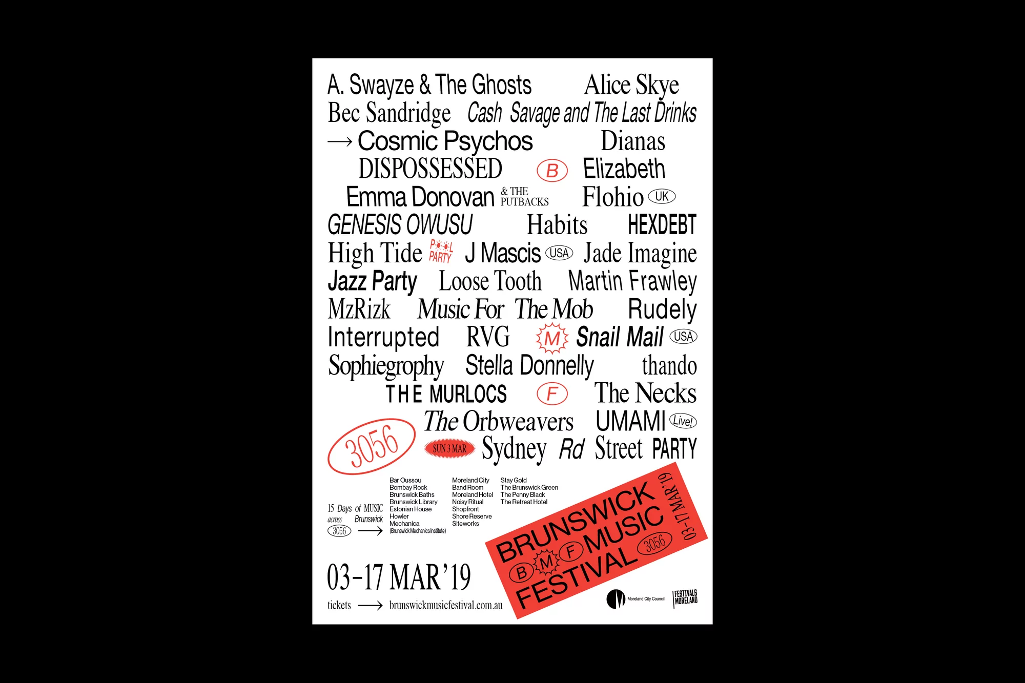 Brunswick Music Festival by Never Now and Rick Milovanovic